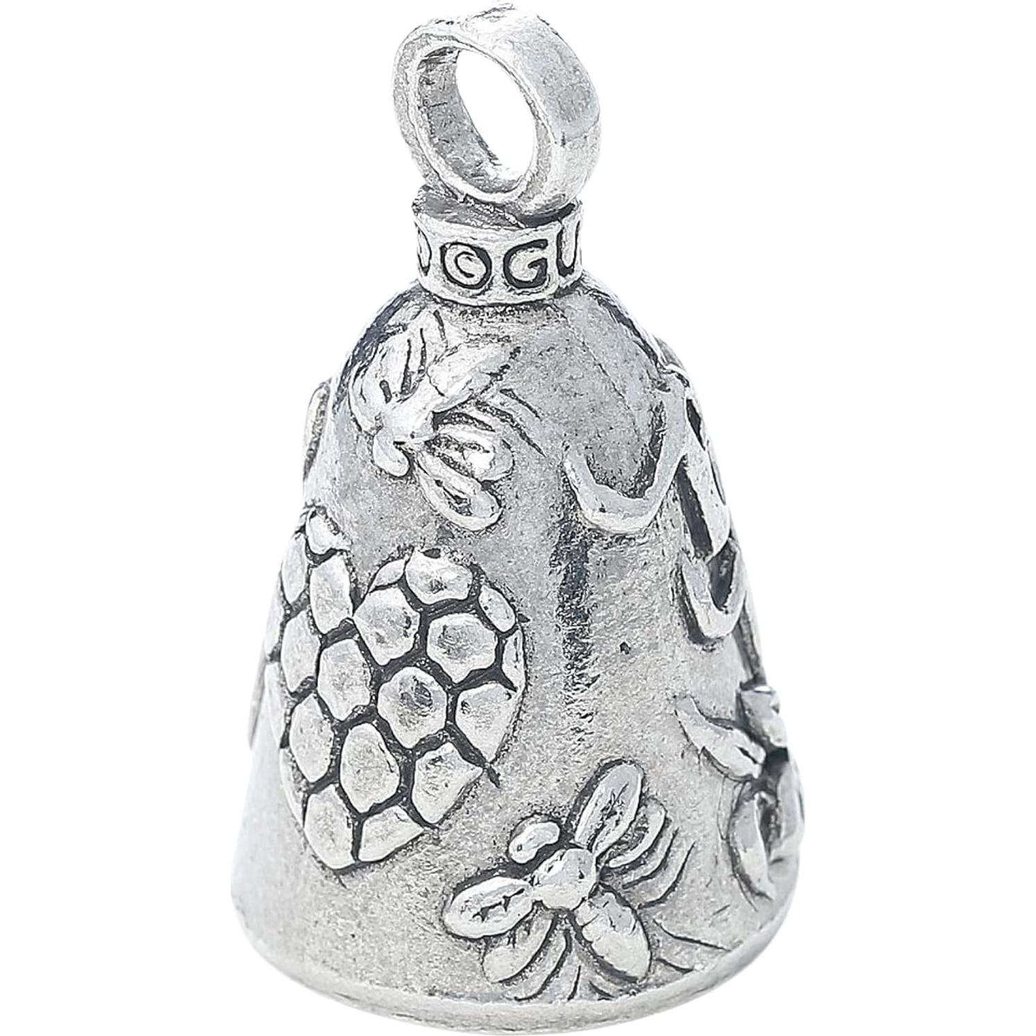 Campana Guardian Bee Kind de Estaño Hecha a Mano - Regalo de Buena Suerte