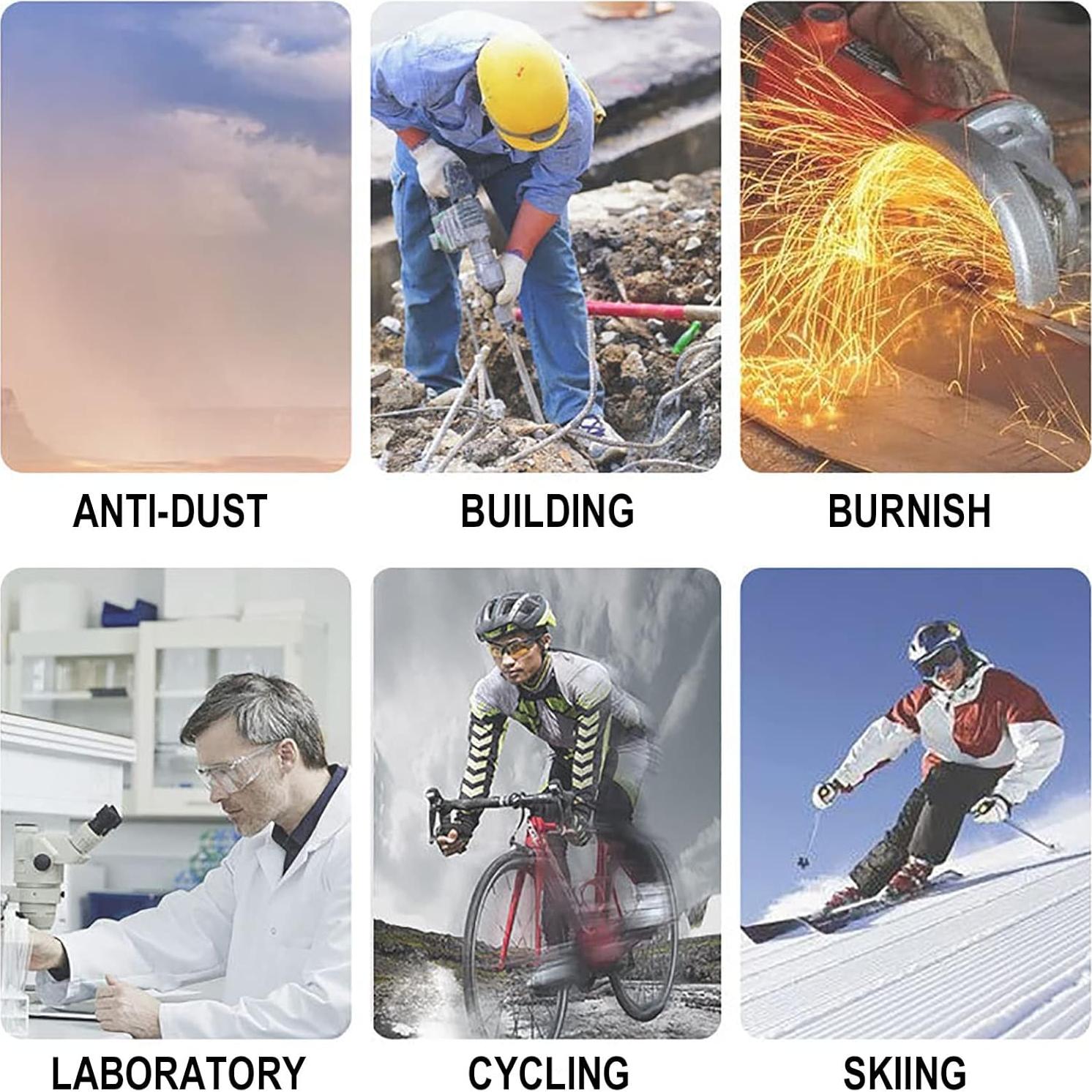 Gafas de Motocross ATV con Máscaras Faciales - 5 Piezas