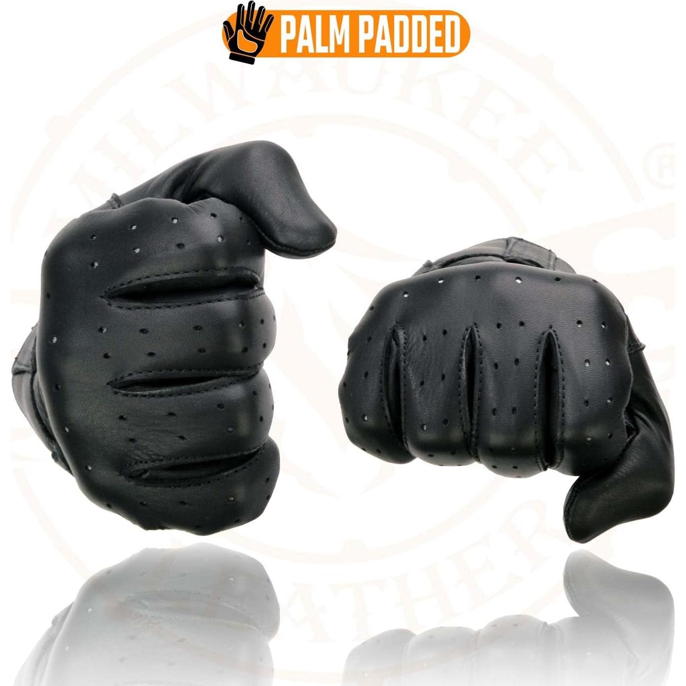 Guantes de Moto de Cuero Milwaukee MG7710 para Mujer - 3XL