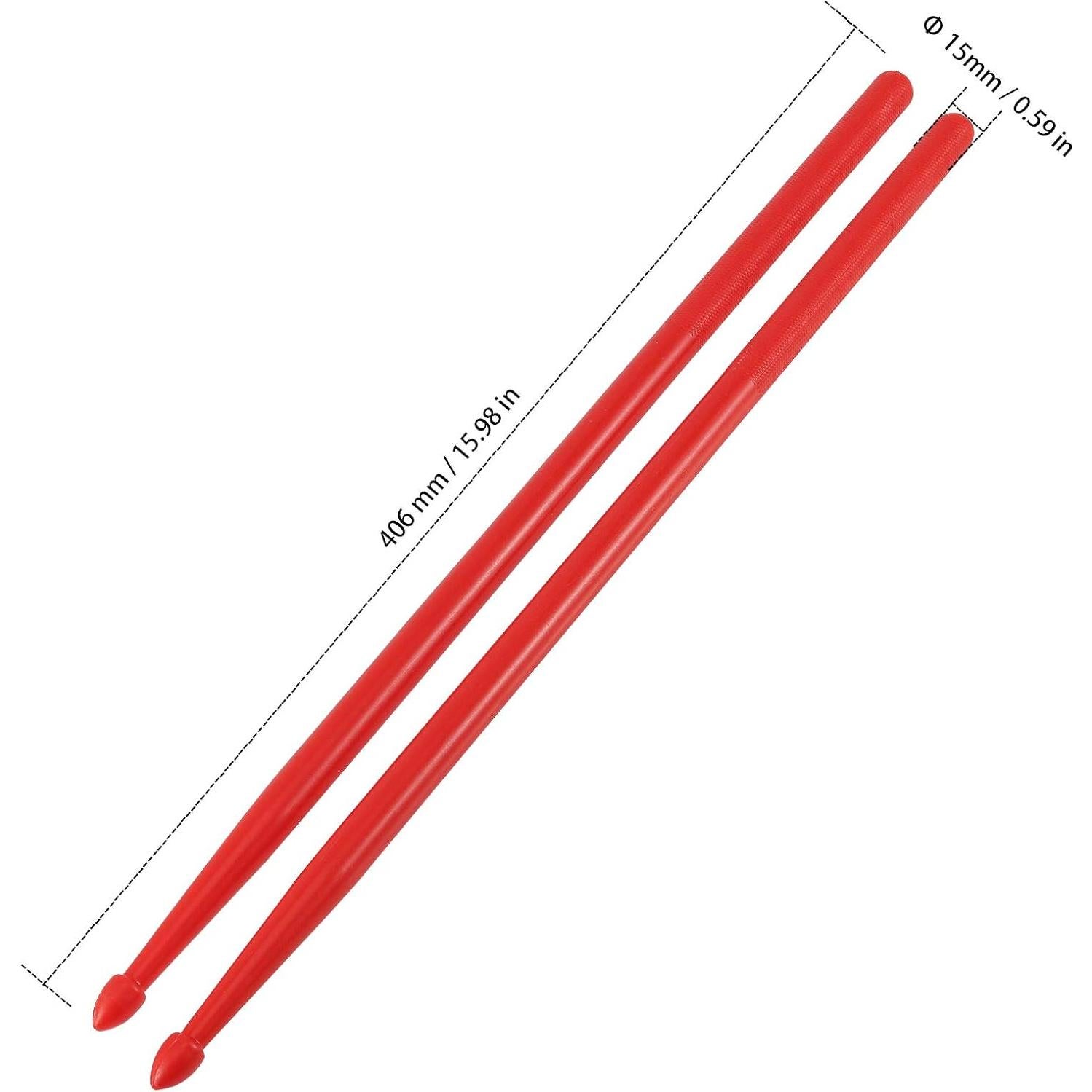 Palillos de Nylon 5A ZEONHAK - 10 Pares Antideslizantes