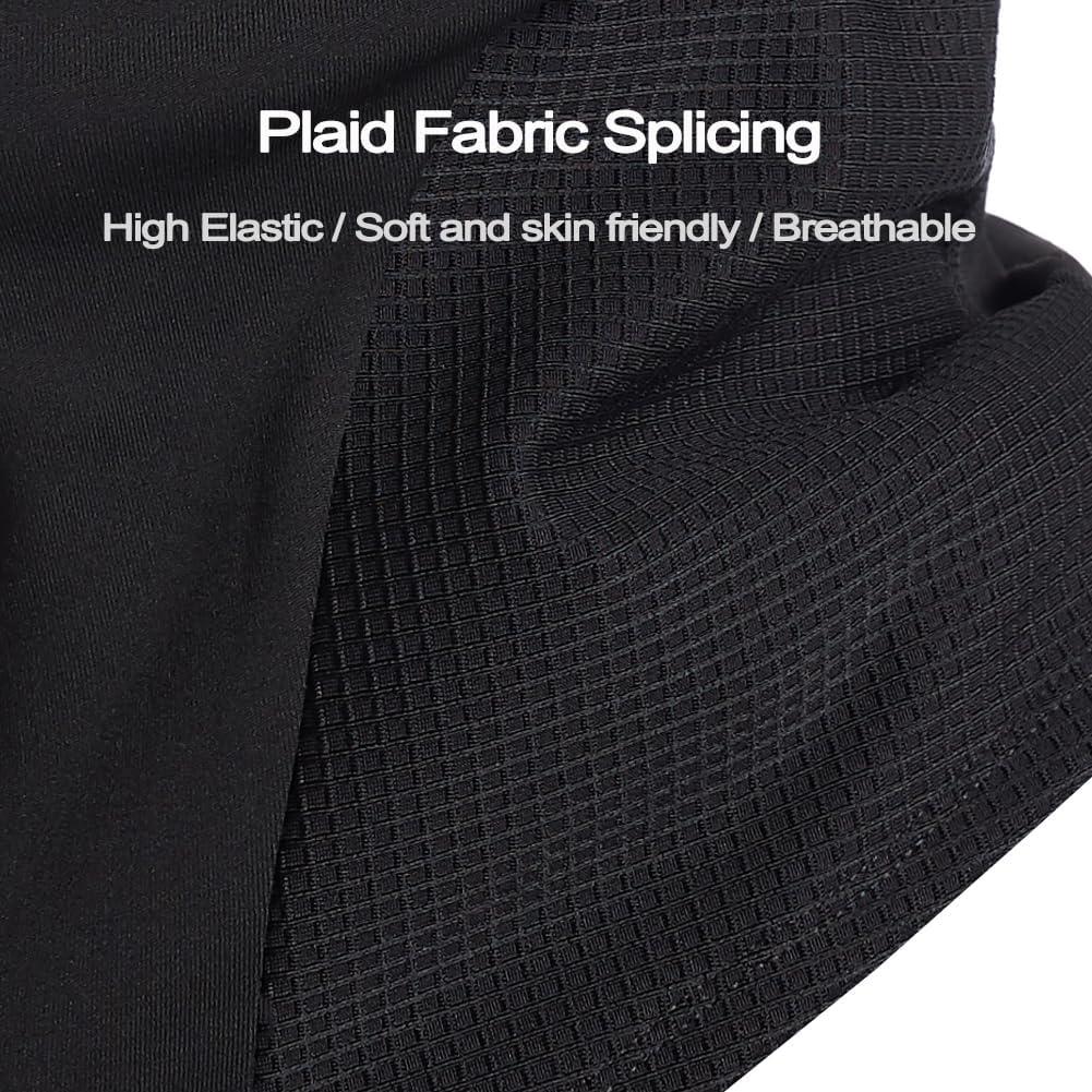 Pasamontañas Térmico Fleece Negro para Esquí y Actividades al Aire Libre