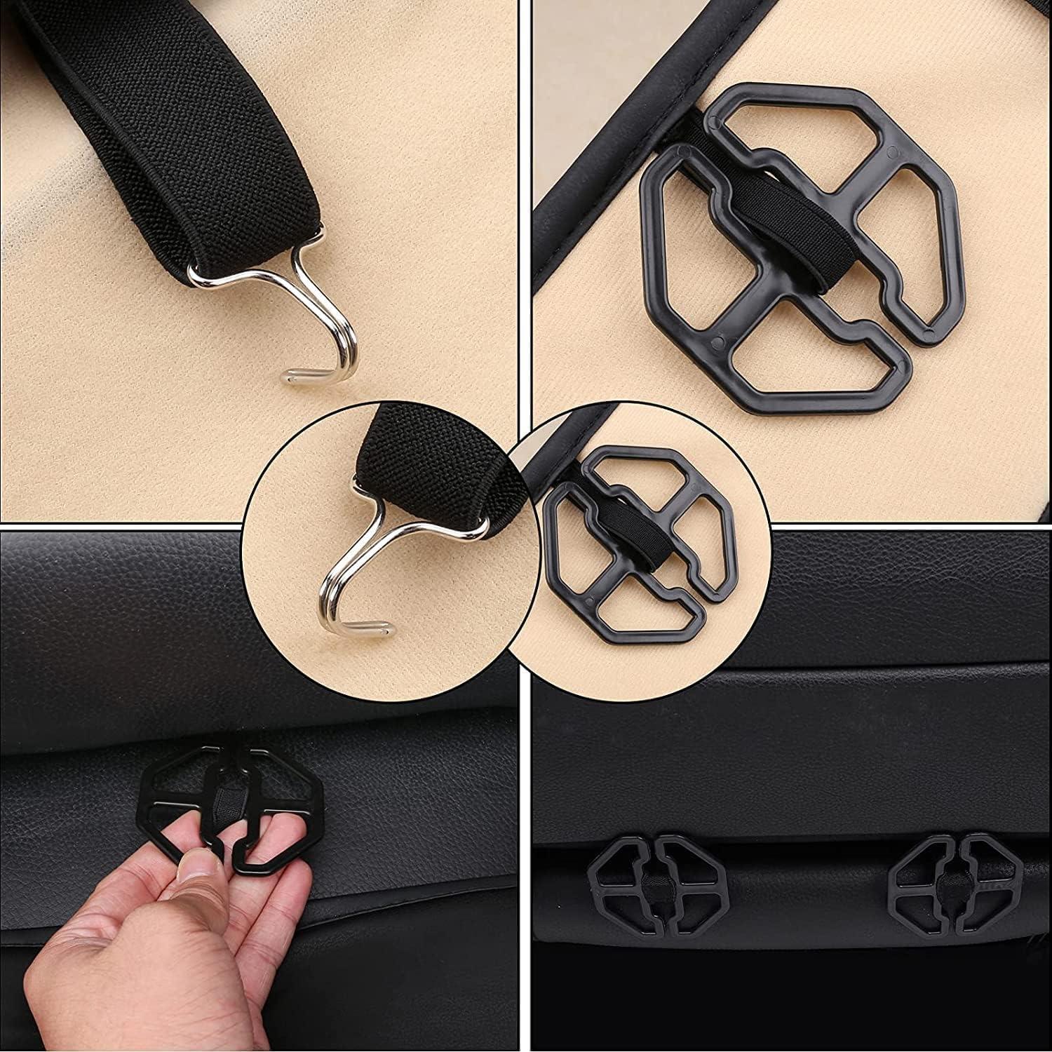 Cubiertas de Asientos Coverado SCU018 Negras Impermeables