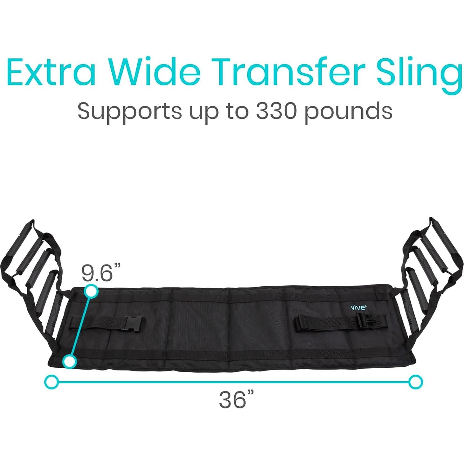 Cinturón de Asistencia Vive Transfer Sling - Elevador de Pacientes