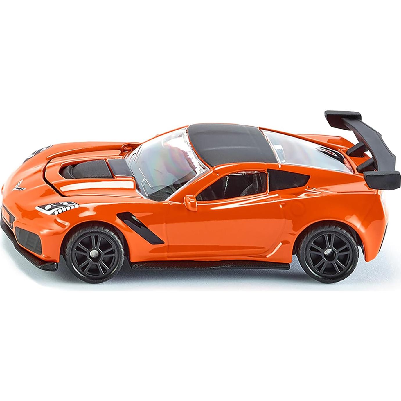 Vehículo de Juguete Siku Chevrolet Corvette ZR1 Naranja/Negro