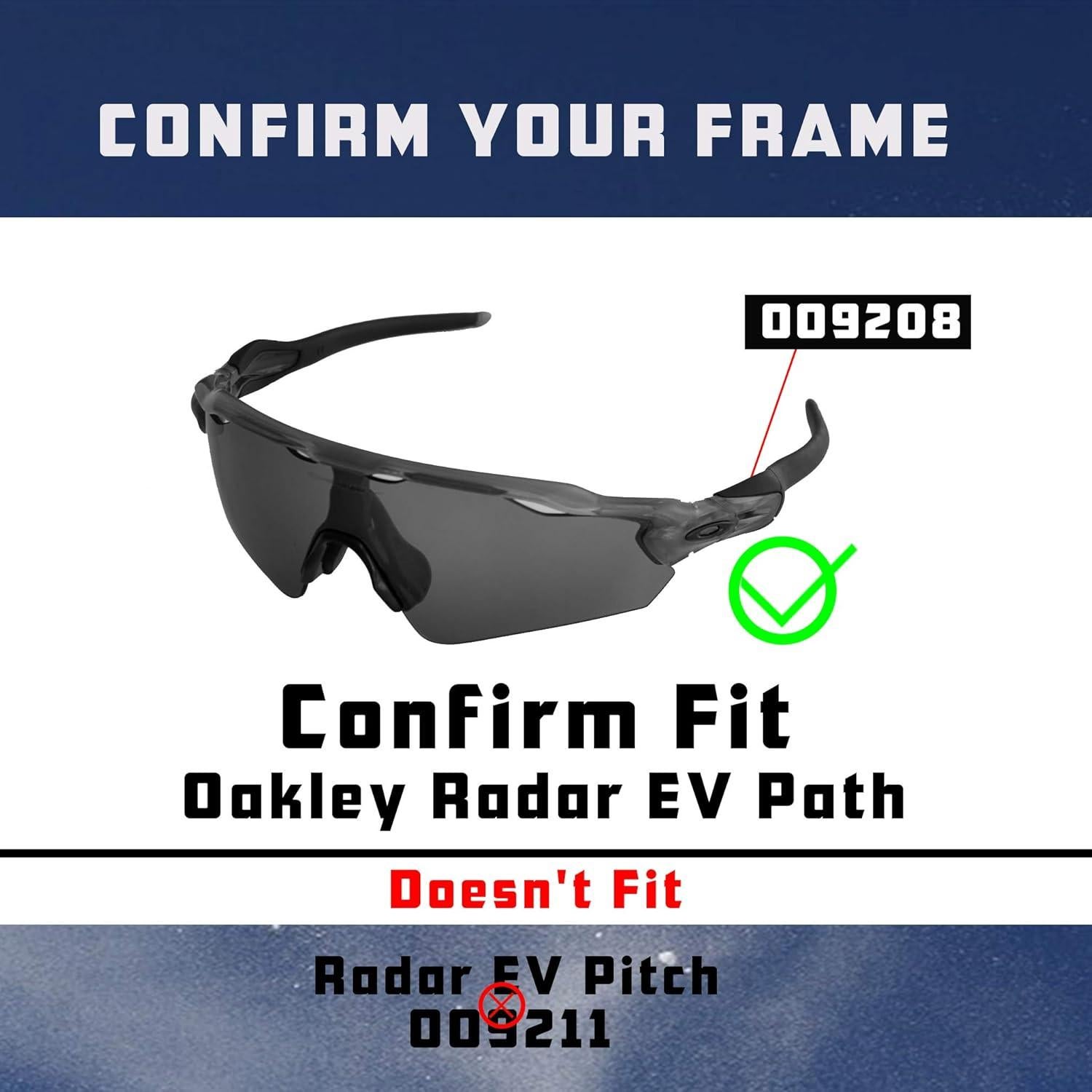 Lentes de Reemplazo Polarizados Predrox para Oakley OO9208