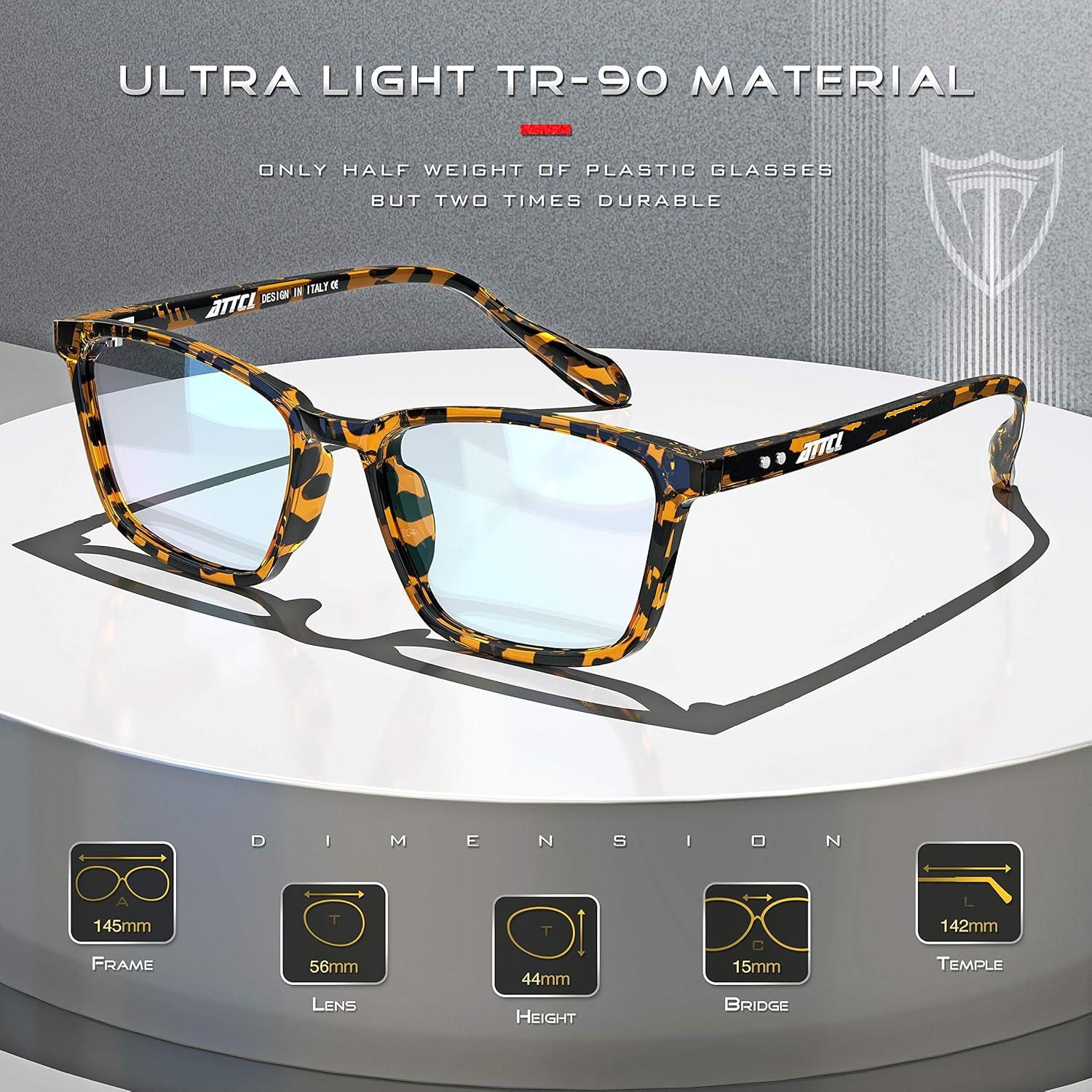 Gafas de luz azul ATTCL unisex modelo BL5577, lentes claros