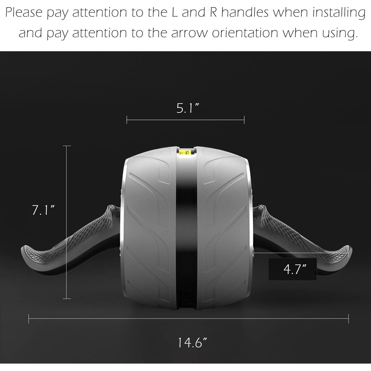 Rueda de Abdominales A.F.N.A.L con Resorte de Resistencia 37cm