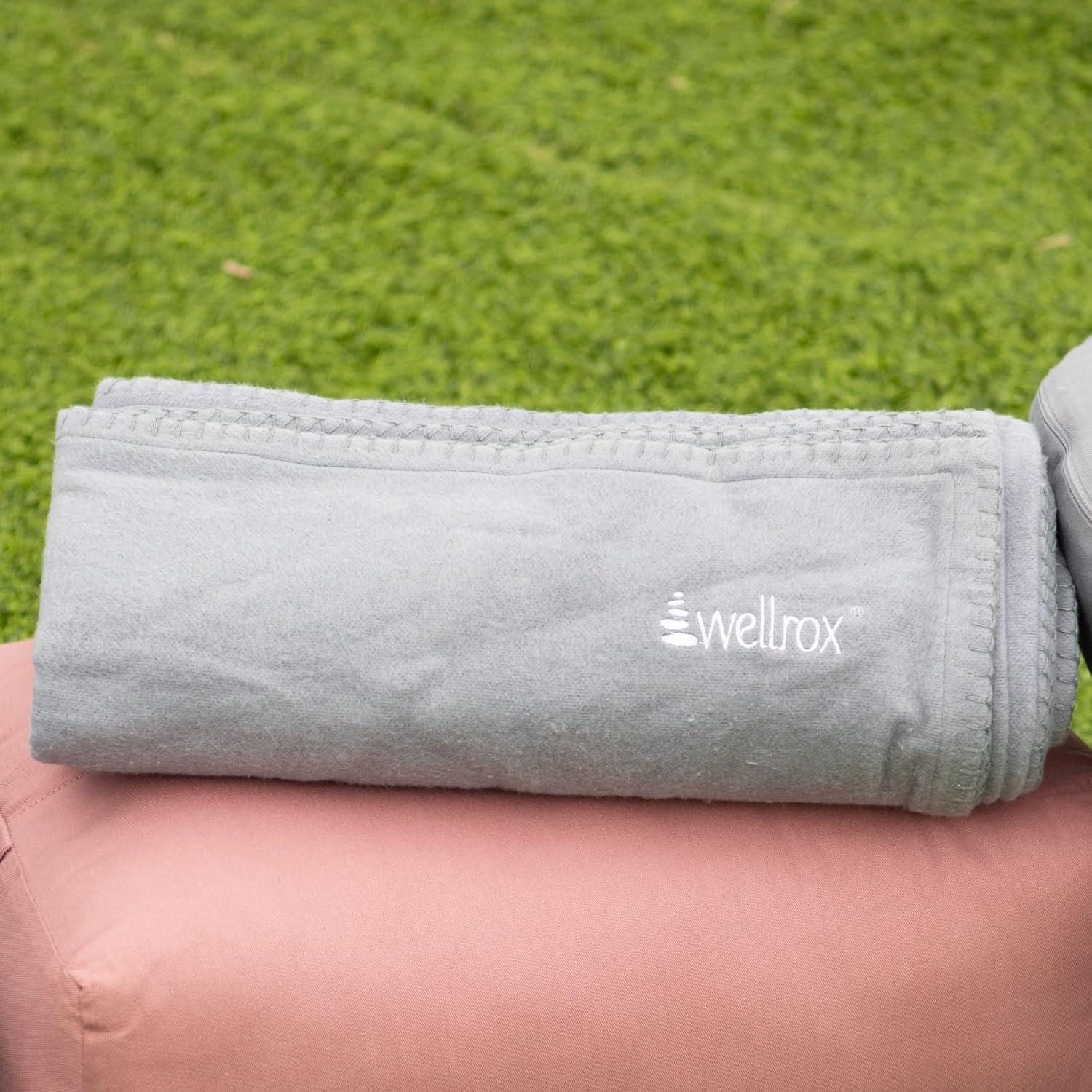 Manta de Yoga Wellrox 100% Algodón Indio 200x150 cm