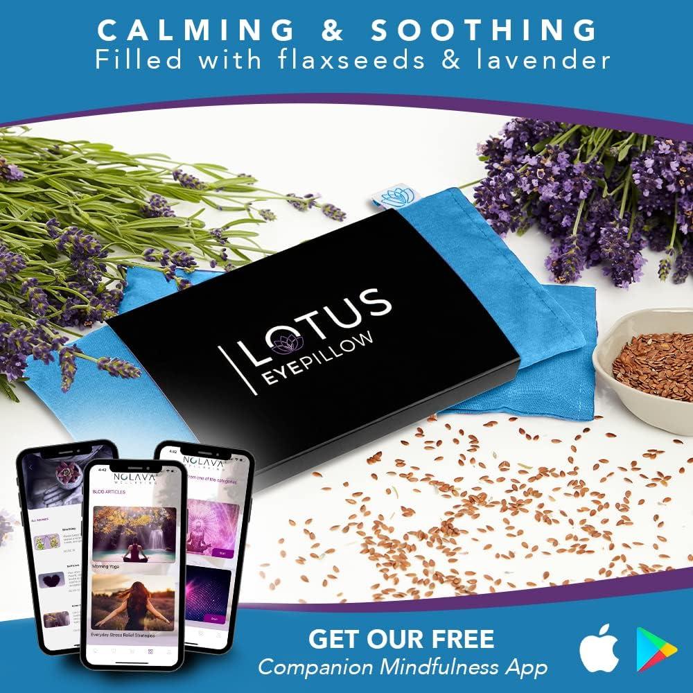 Almohadilla de Ojos con Peso de Lavanda NOLAVA 22.86x11.43cm