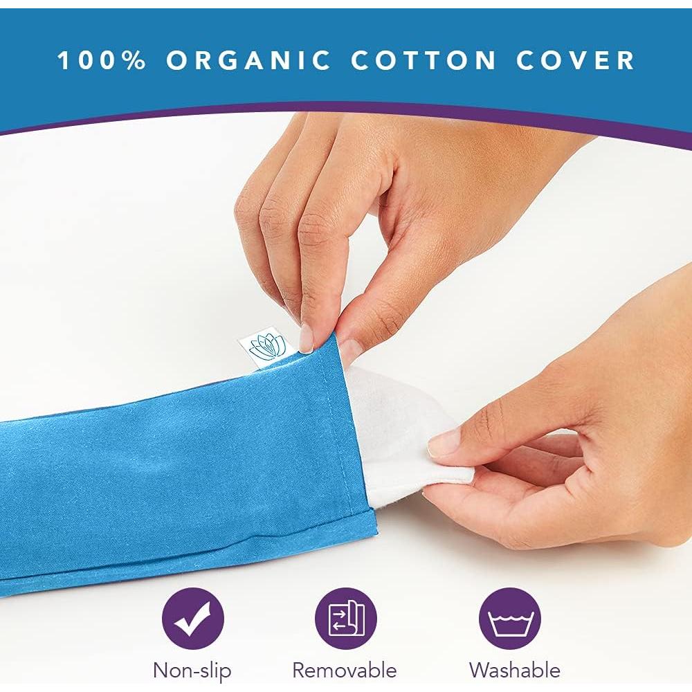 Almohadilla de Ojos con Peso de Lavanda NOLAVA 22.86x11.43cm