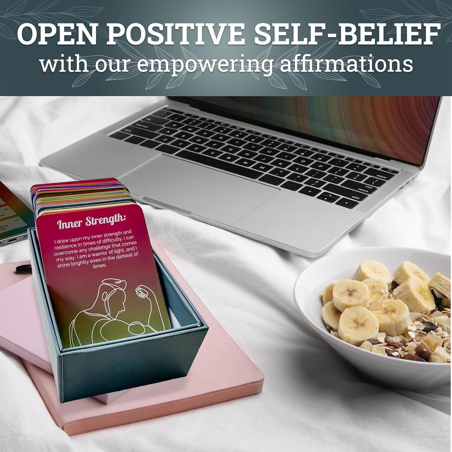 Tarjetas de Afirmaciones Positivas QUOKKA Rethink 95 para Bienestar