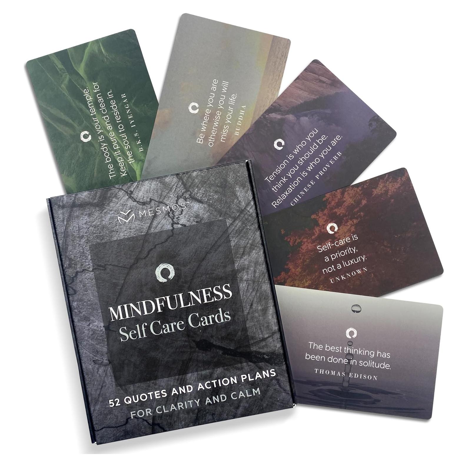 Tarjetas de Mindfulness MESMOS - 52 Afirmaciones Positivas