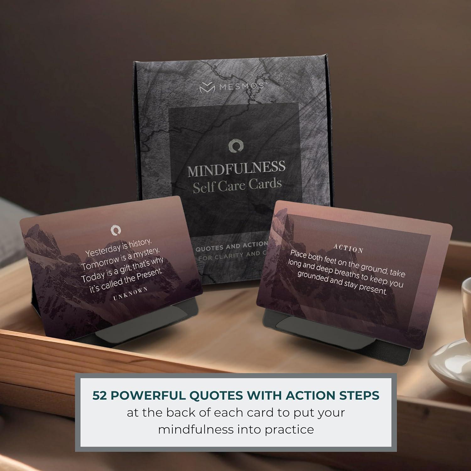 Tarjetas de Mindfulness MESMOS - 52 Afirmaciones Positivas