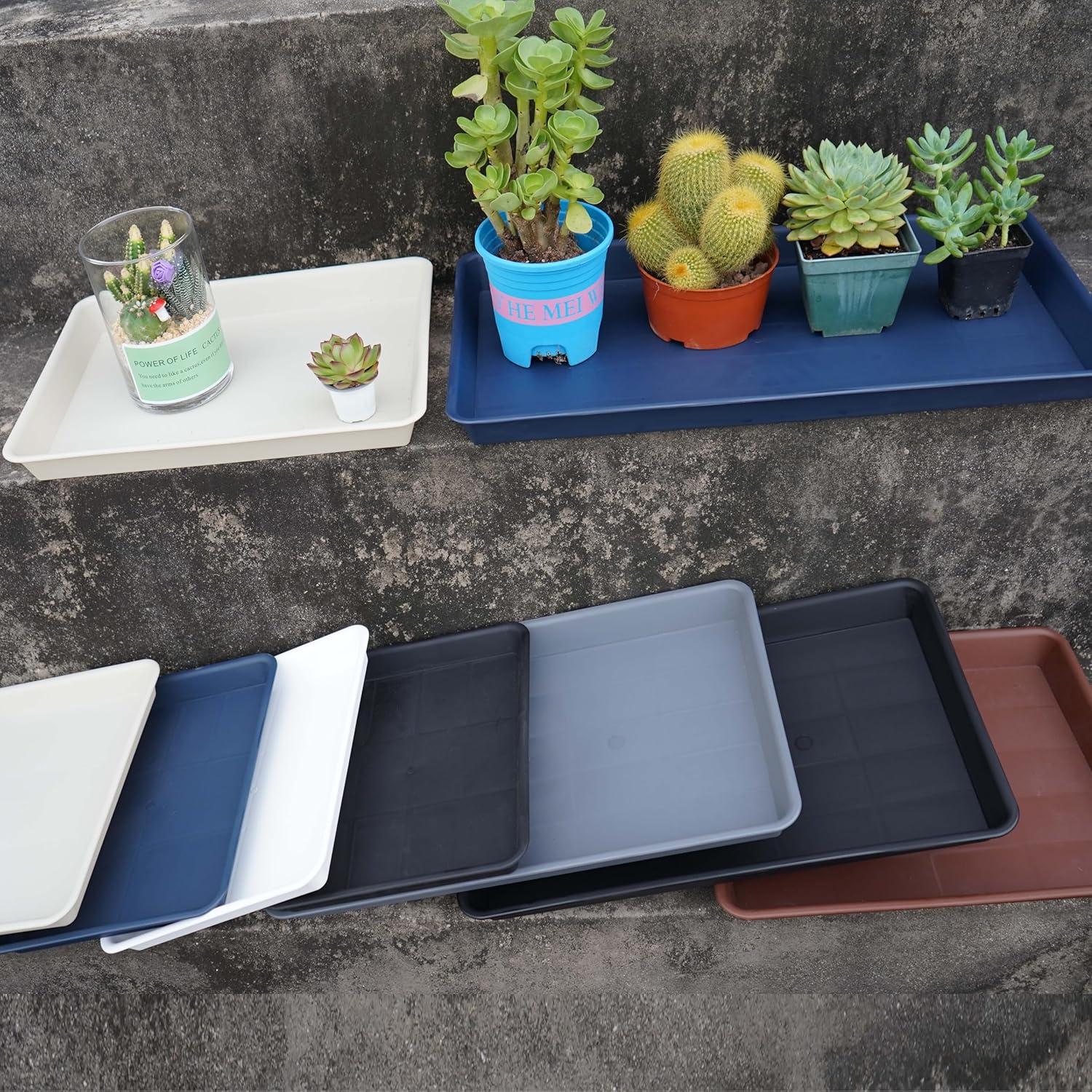 Bandeja de Cultivo VUWEZ 27.94x22.86cm Plástico Negro