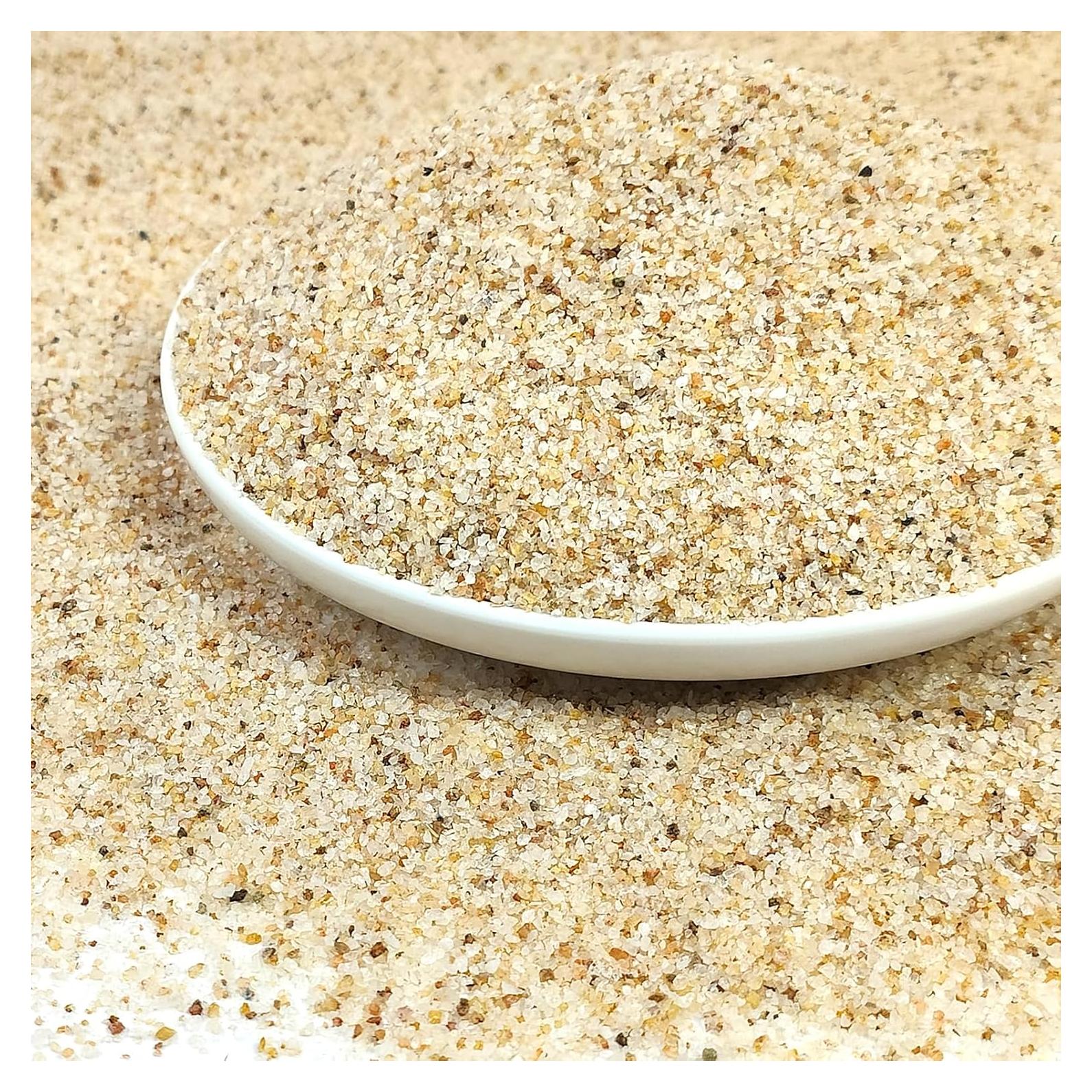 Arena de Acuario Beige 0.91 kg YISZM - Sustrato Natural