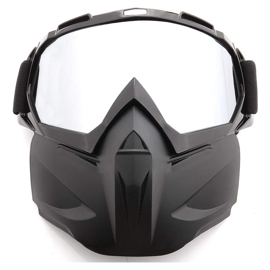 Gafas de Motocicleta SPOSUNE con Máscara Desmontable UV400