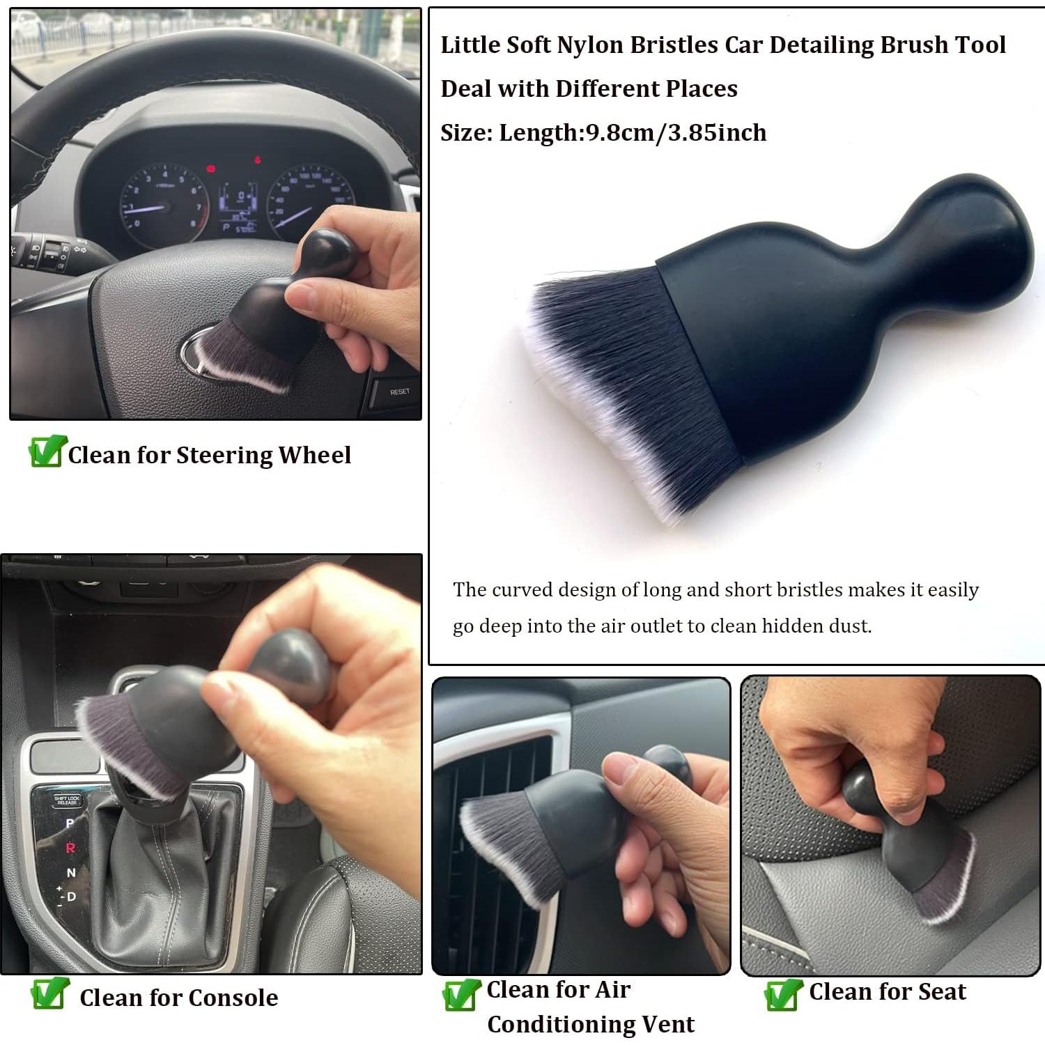 Cepillo de Detalle para Autos Smeyta SASZ03 - 3 Piezas