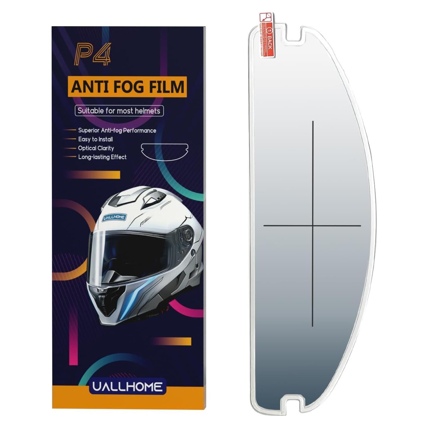 Escudo de Casco de Motocicleta Uallhome Tp4 Lente Antivaho Universal