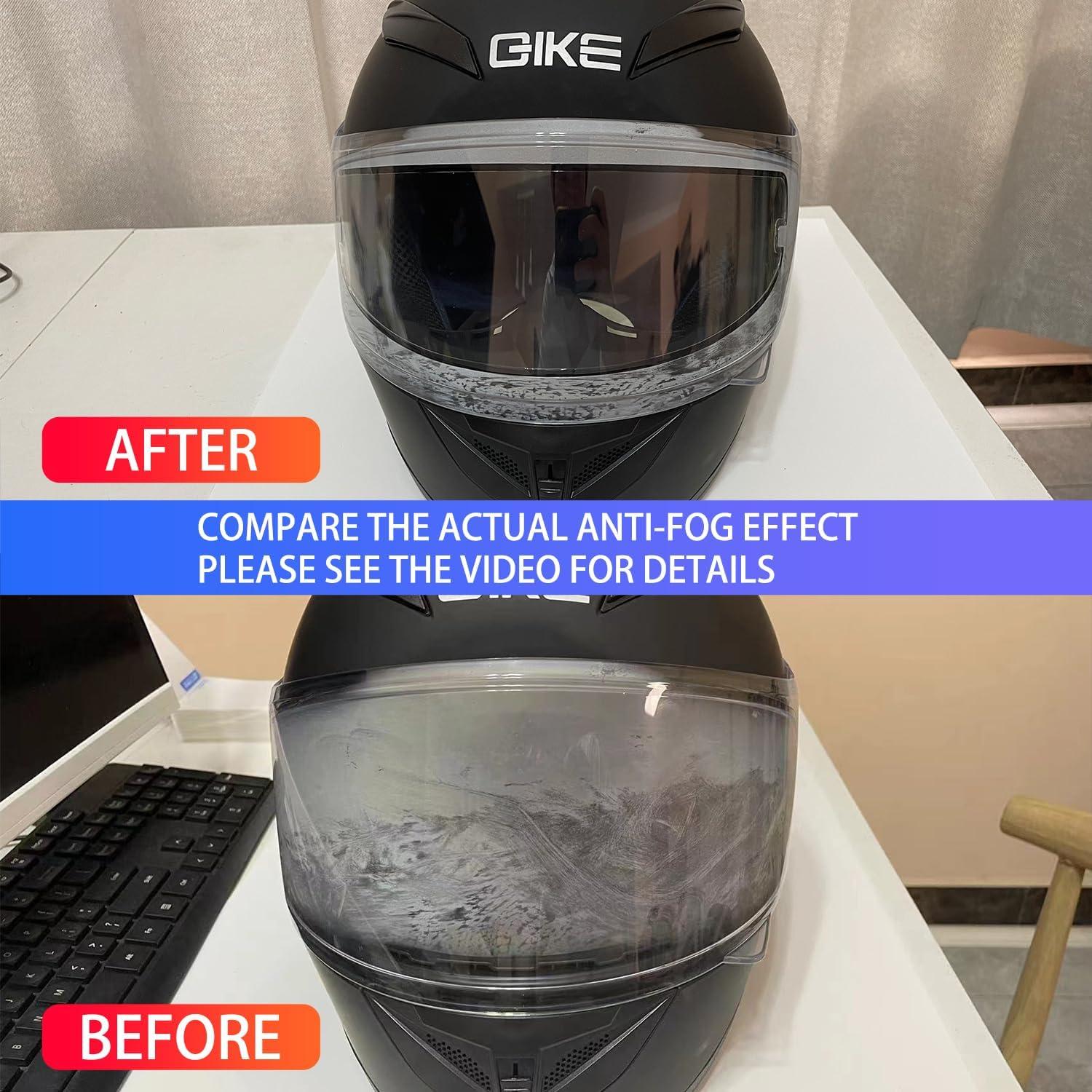 Escudo de Casco de Motocicleta Uallhome Tp4 Lente Antivaho Universal