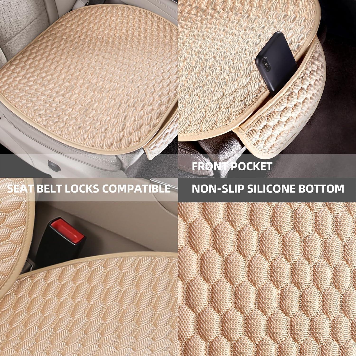 Funda de Asiento Delantero CAPITAUTO Beige Universal Transpirable
