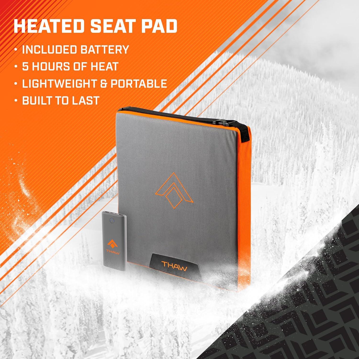 Cojín Térmico Recargable THAW con Banco de Energía USB 39x38cm