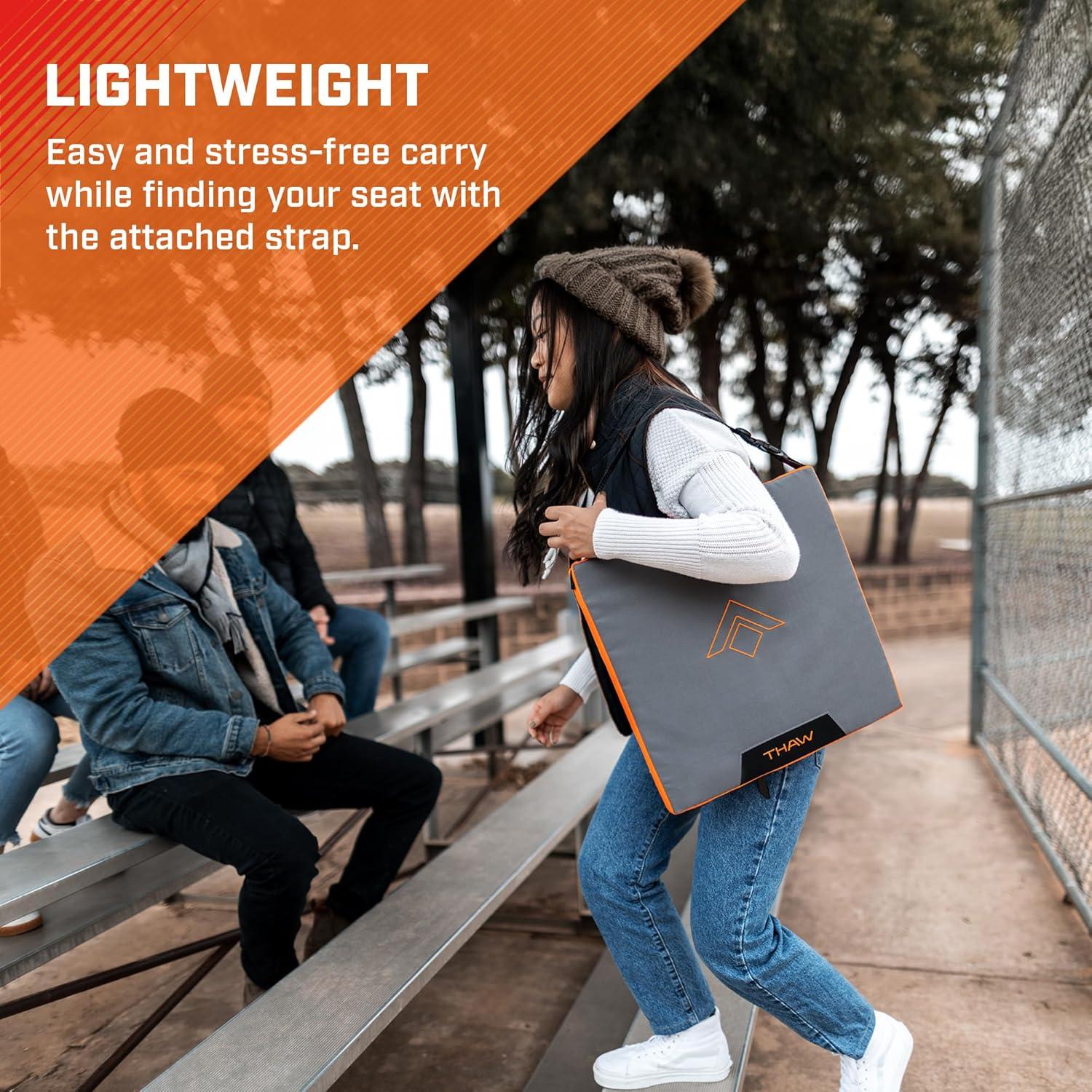 Cojín Térmico Recargable THAW con Banco de Energía USB 39x38cm