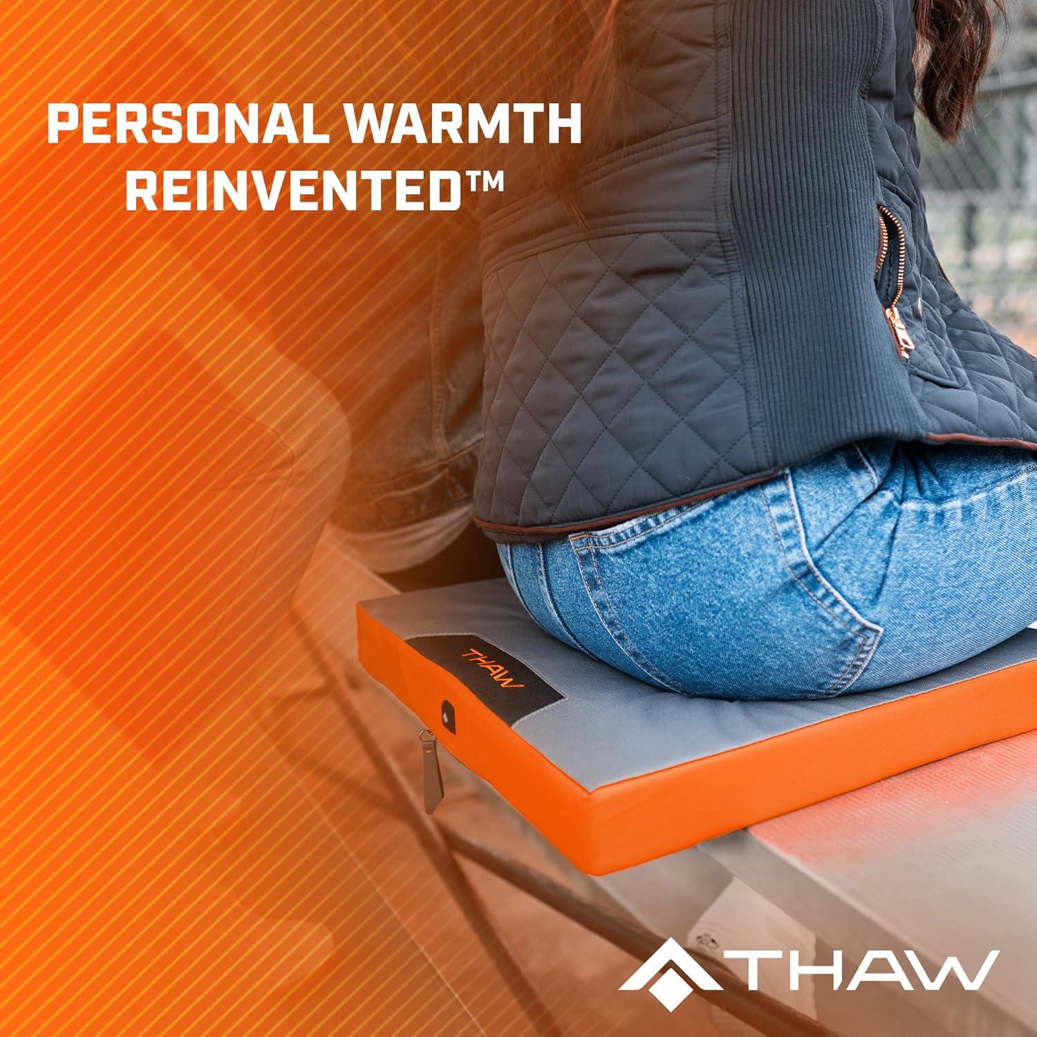 Cojín Térmico Recargable THAW con Banco de Energía USB 39x38cm