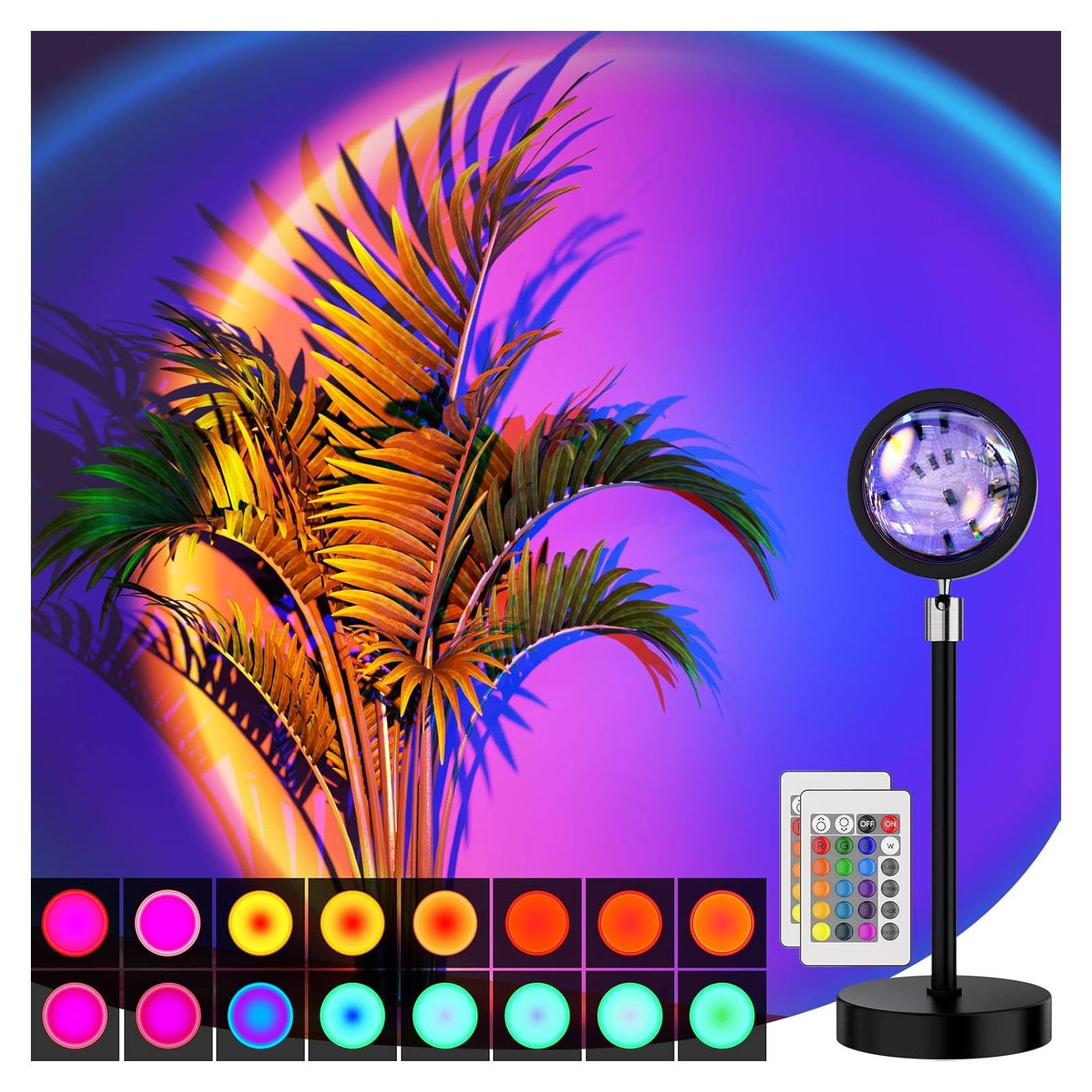 Proyector de Atardecer LED Bavcieu con Control Remoto 360°