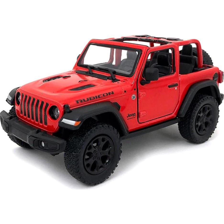 Modelo de Coche Jeep Wrangler Rubicon KiNSMART 12.7 cm 1:34
