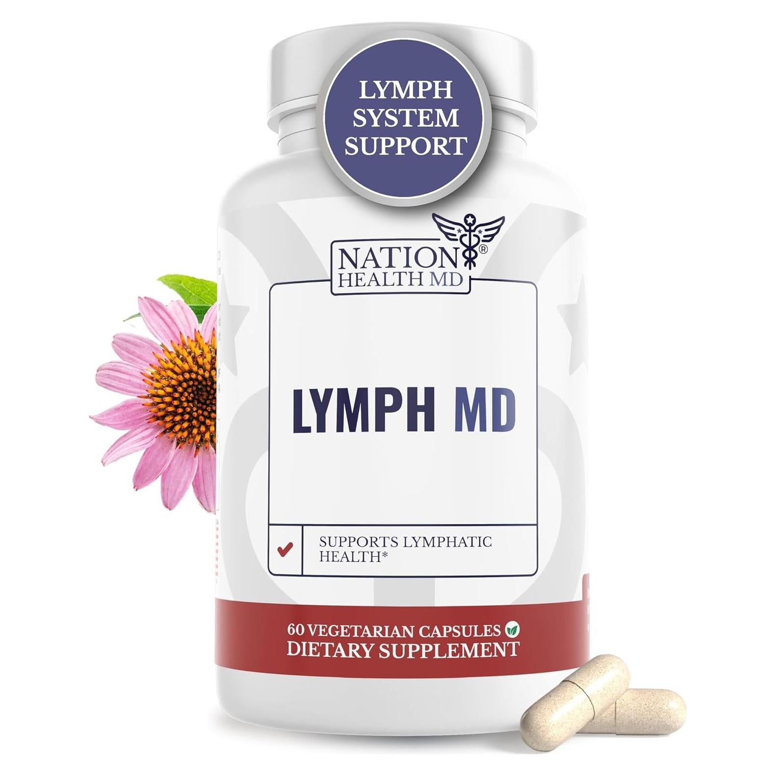 Lymph MD Suplemento Linfático 60 Cápsulas - Botanicos Naturales