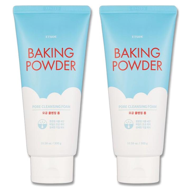 ETUDE Polvo de Hornear Limpiador Facial 600g Set 2x300g