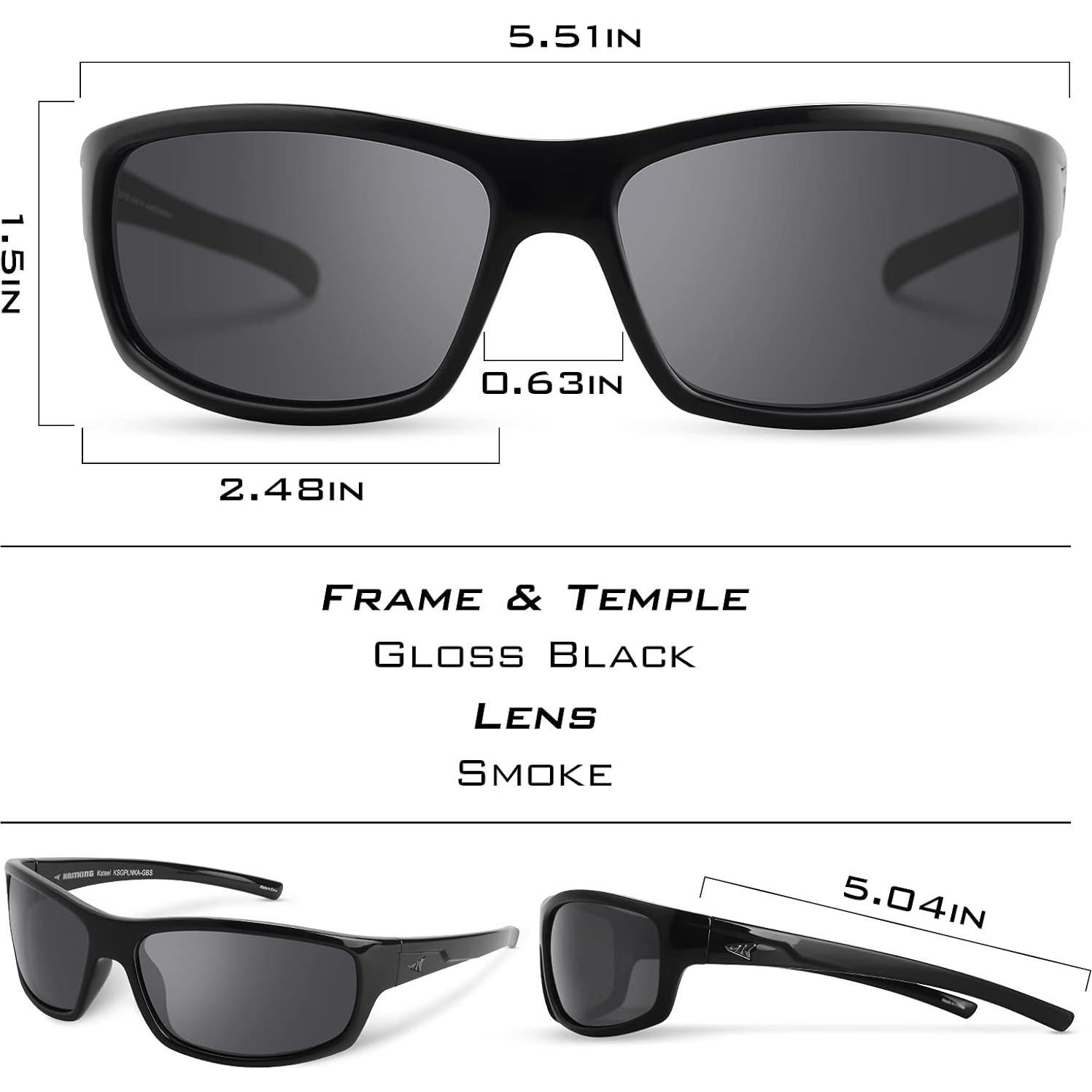 Gafas de sol deportivas KastKing Kateel polarizadas UV 100%