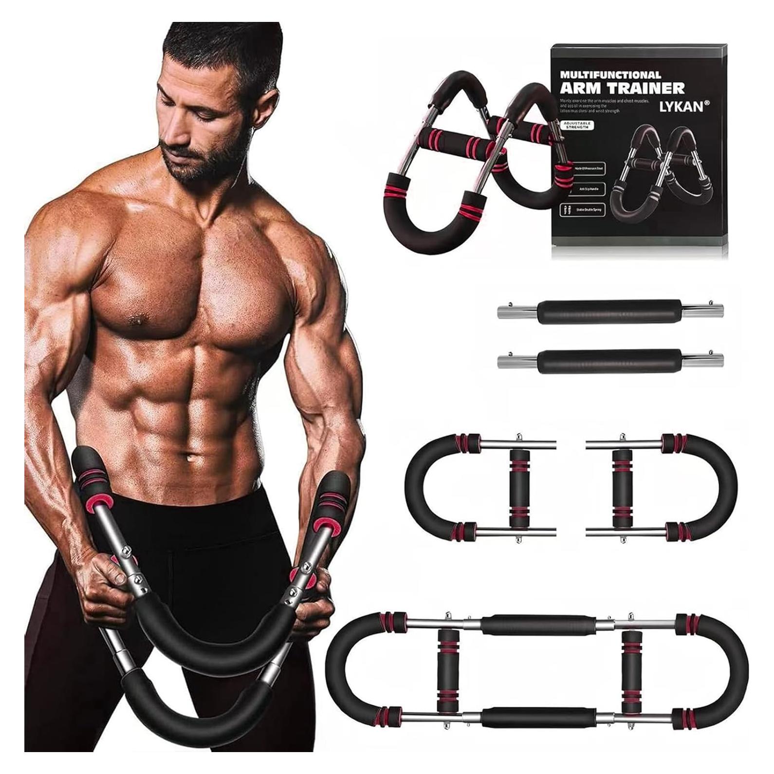 Entrenador de brazos LYKAN Twister 18-45 kg portátil