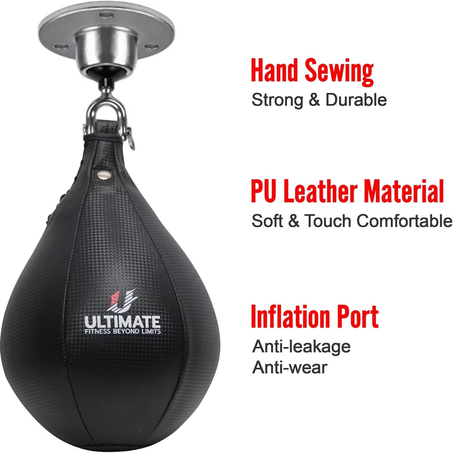Bolsa de Velocidad Ultimate Fitness 25.4cm Boxeo Muay Thai