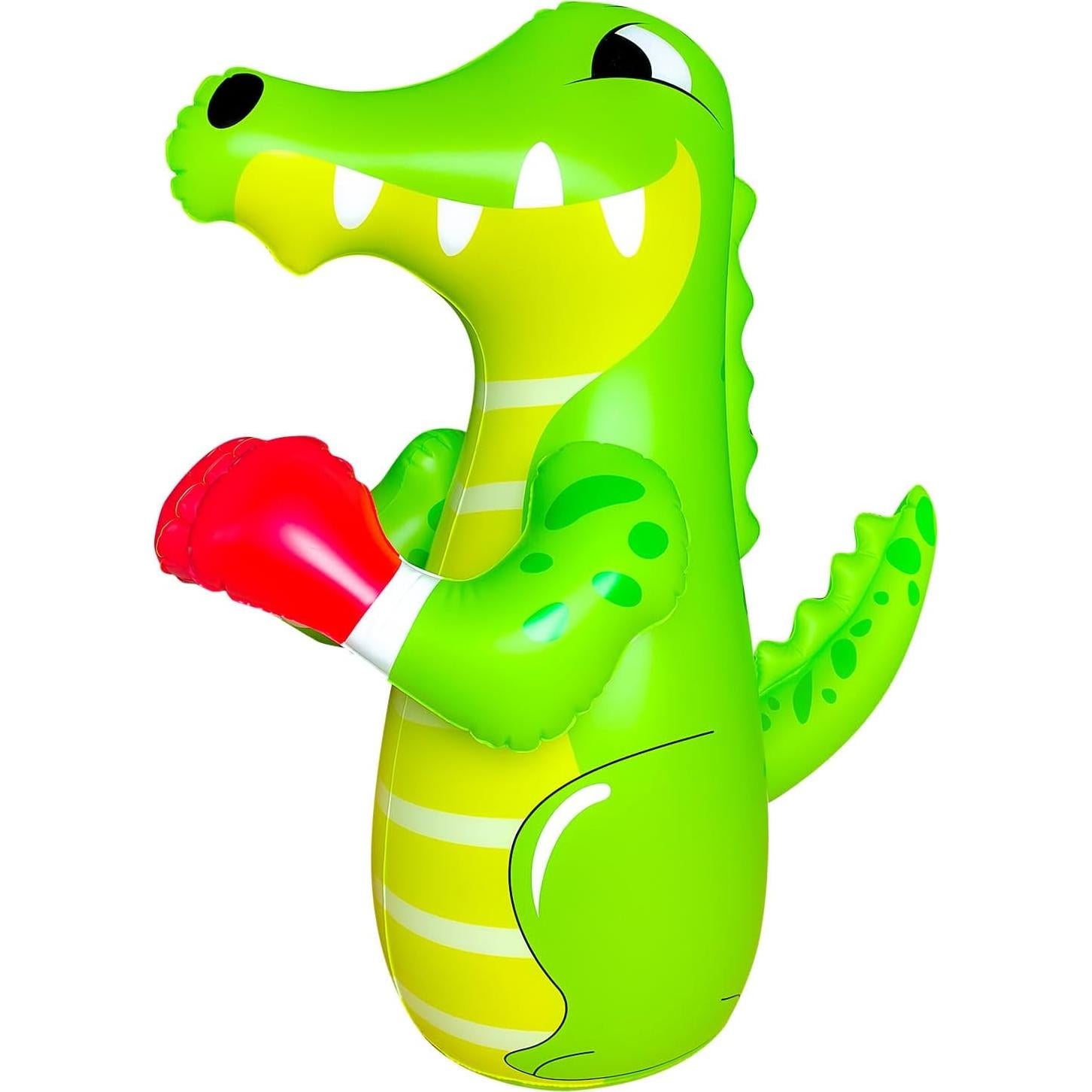 Saco de Boxeo Inflable ZHUYNXIR 121.92 cm Verde Cocodrilo