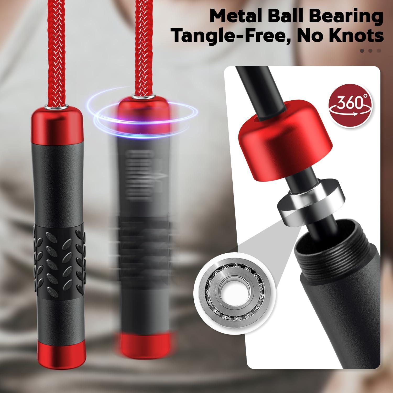 Cuerda de Salto con Peso Coniflor 0.39 kg Ajustable 9mm