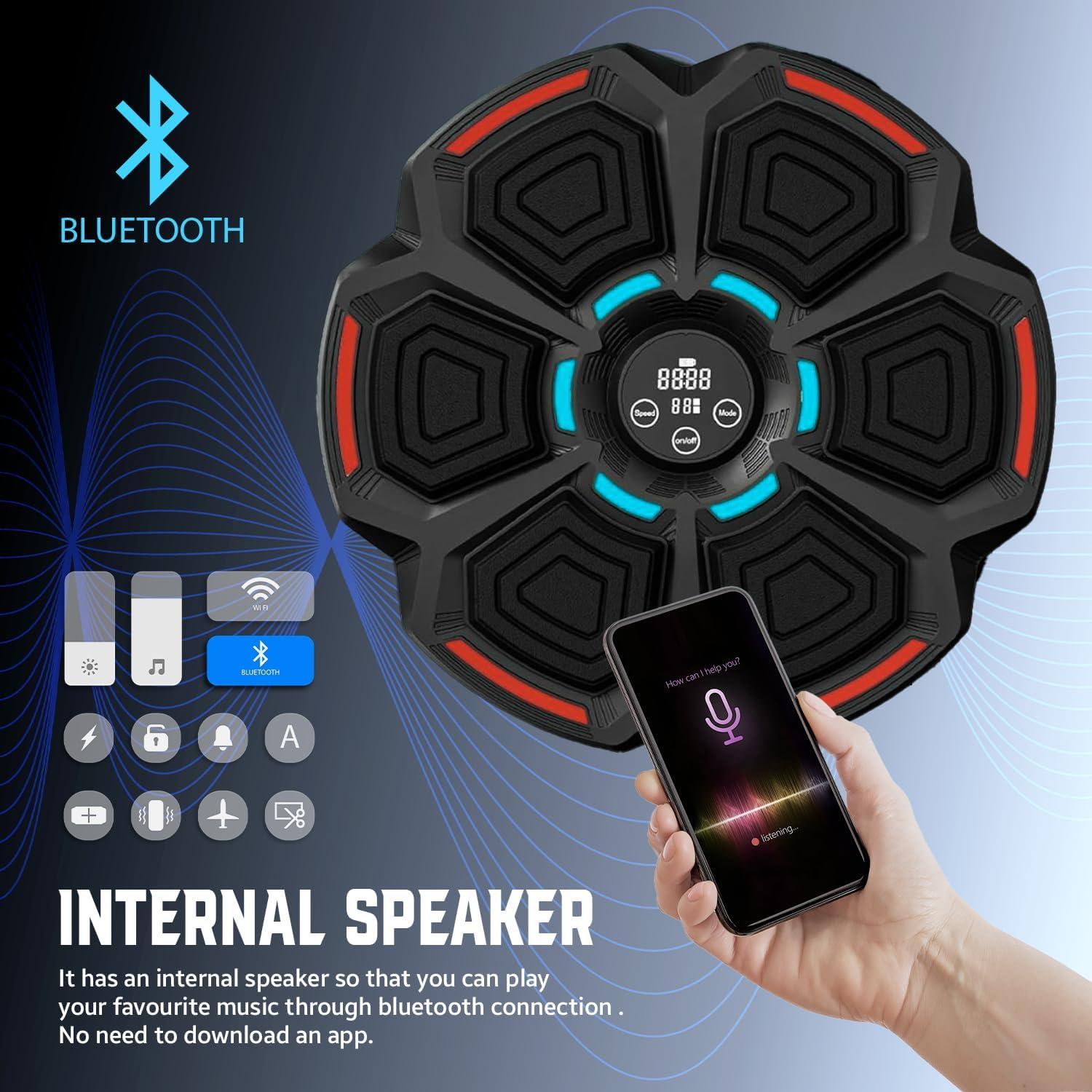 Máquina de Boxeo Musical PHYLOKS PBM001 con Guantes