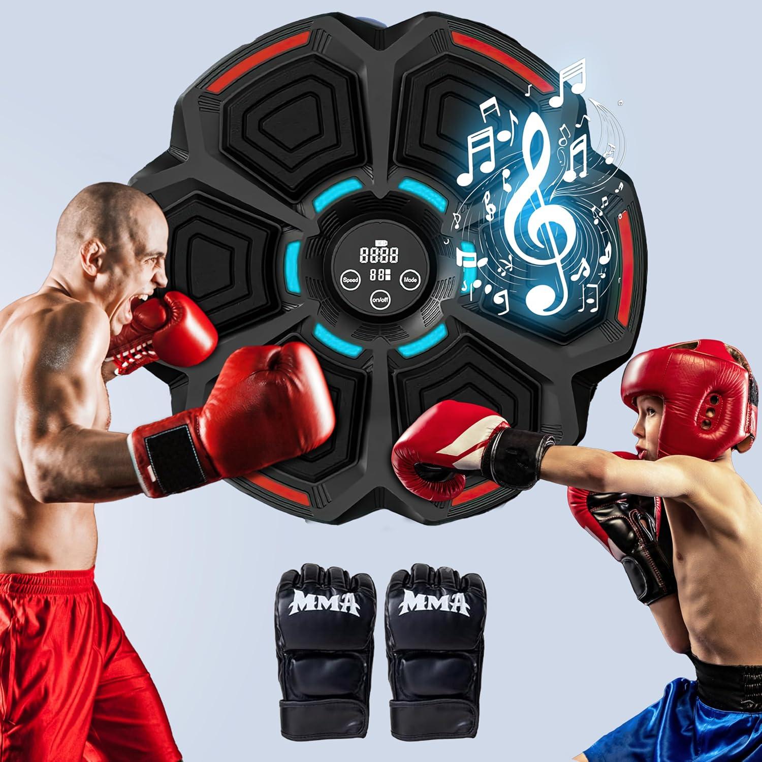 Máquina de Boxeo Musical PHYLOKS PBM001 con Guantes