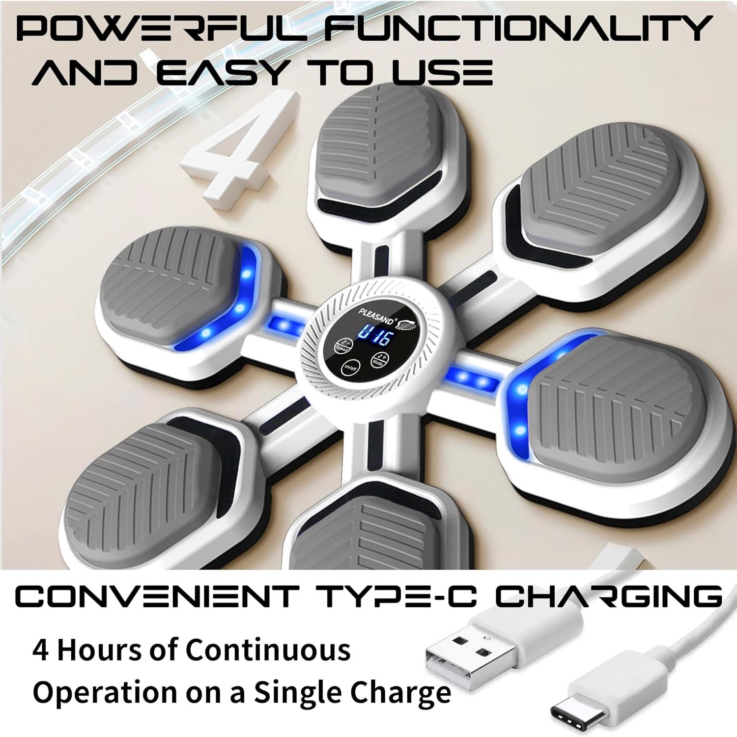 Máquina de Boxeo Musical Pleasand 2025 con Guantes - 9 Modos