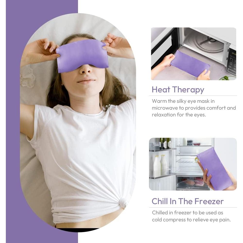 Cojines para los Ojos MORLIDEN con Lavanda y Peso - 2 Piezas