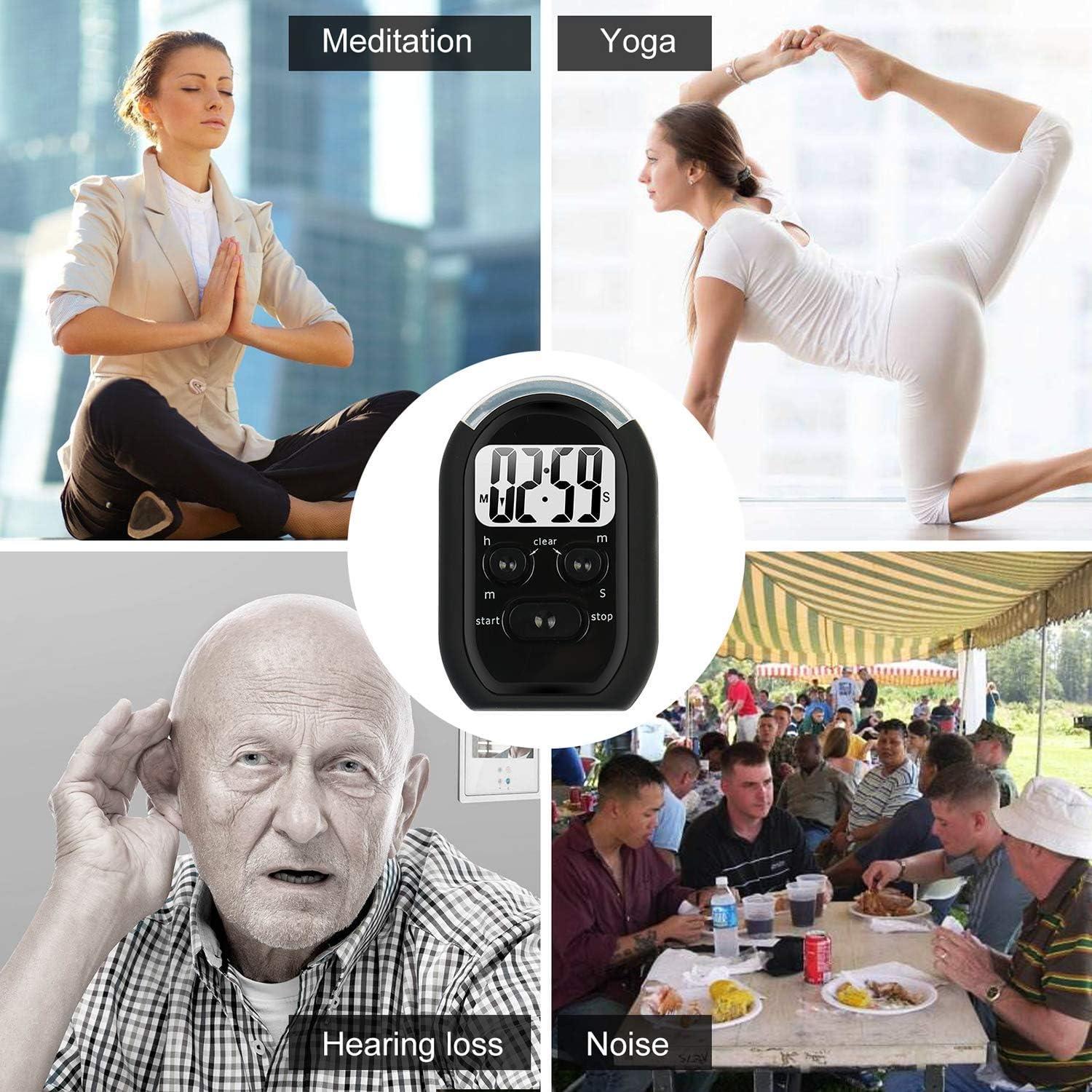 Temporizador de cocina digital X-WLANG con vibración y luz