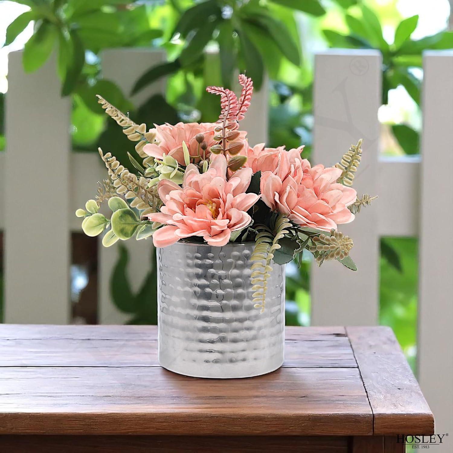 Conjunto de 2 Soportes para Velas y Jarrones Hosley 10 cm