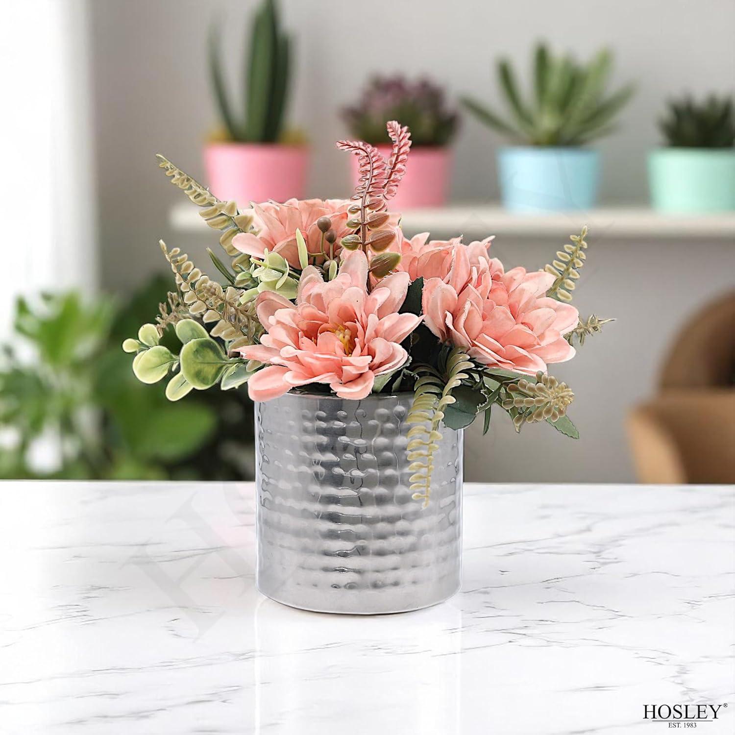 Conjunto de 2 Soportes para Velas y Jarrones Hosley 10 cm