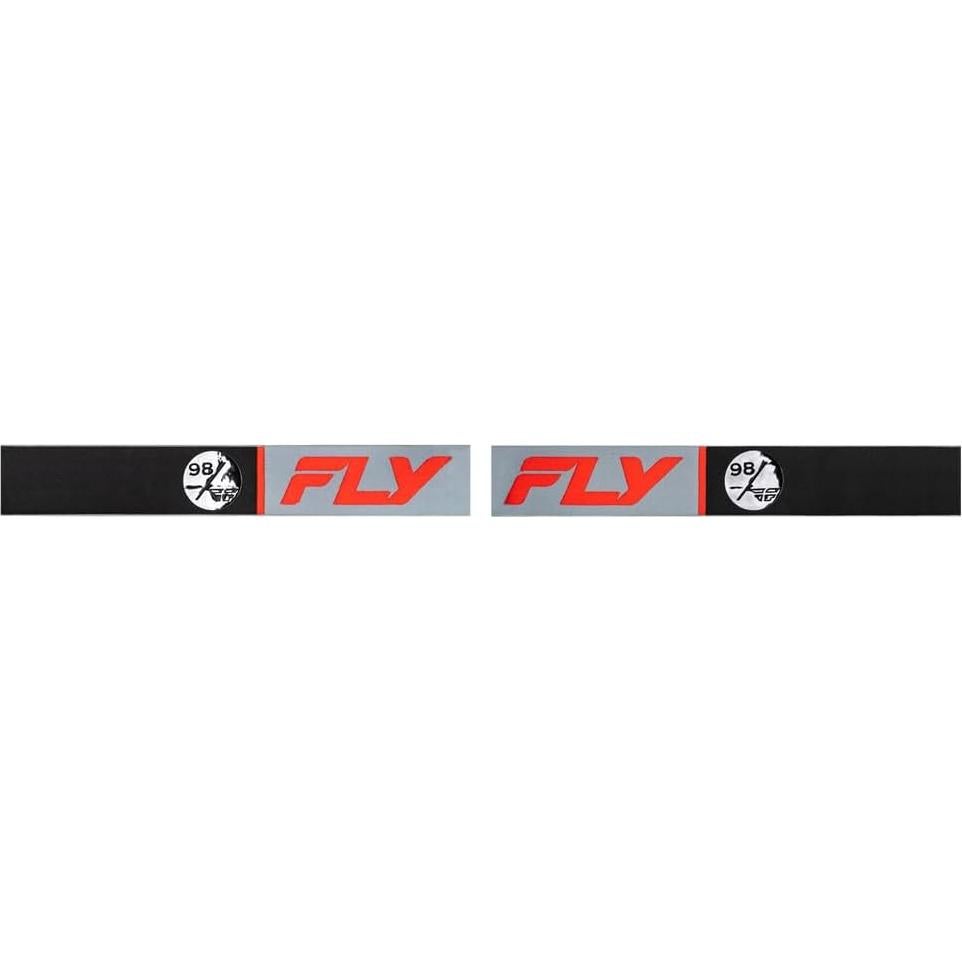 Gafas de Motocross Fly Racing Zone Pro Gris/Rojo Adulto