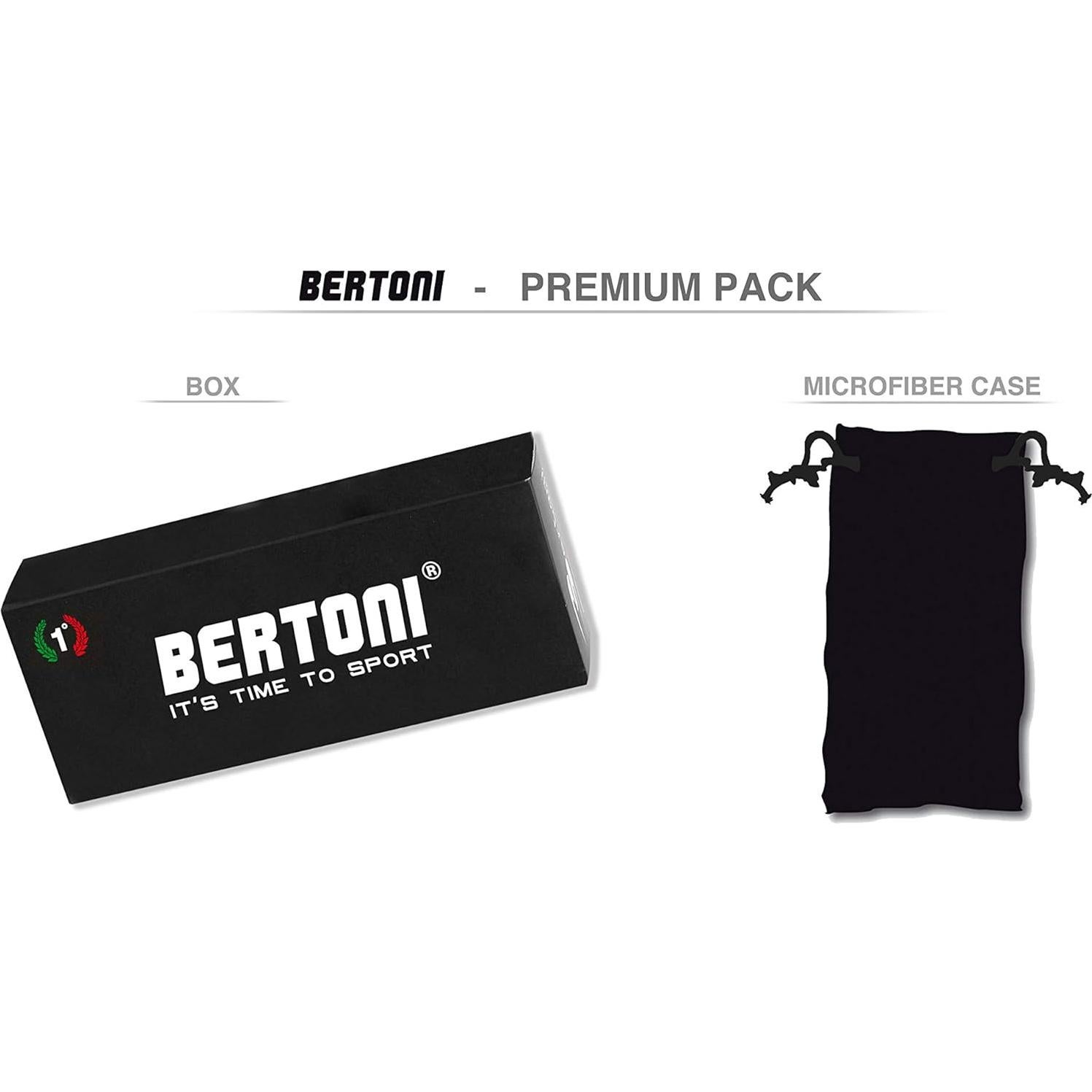 Gafas de sol de seguridad Bertoni Sports AF100 con clip óptico