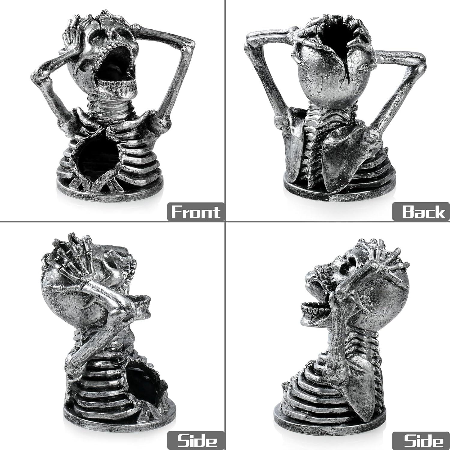 Torre de Dados DNDND Calavera para Juegos de Mesa RPG