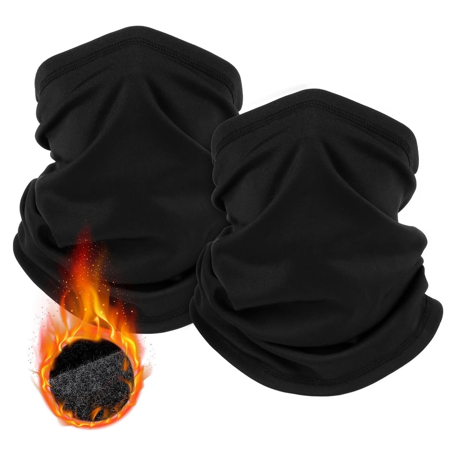 Gaiters de Cuello de Invierno LUOLIIL - 2 Piezas, Forro Polar