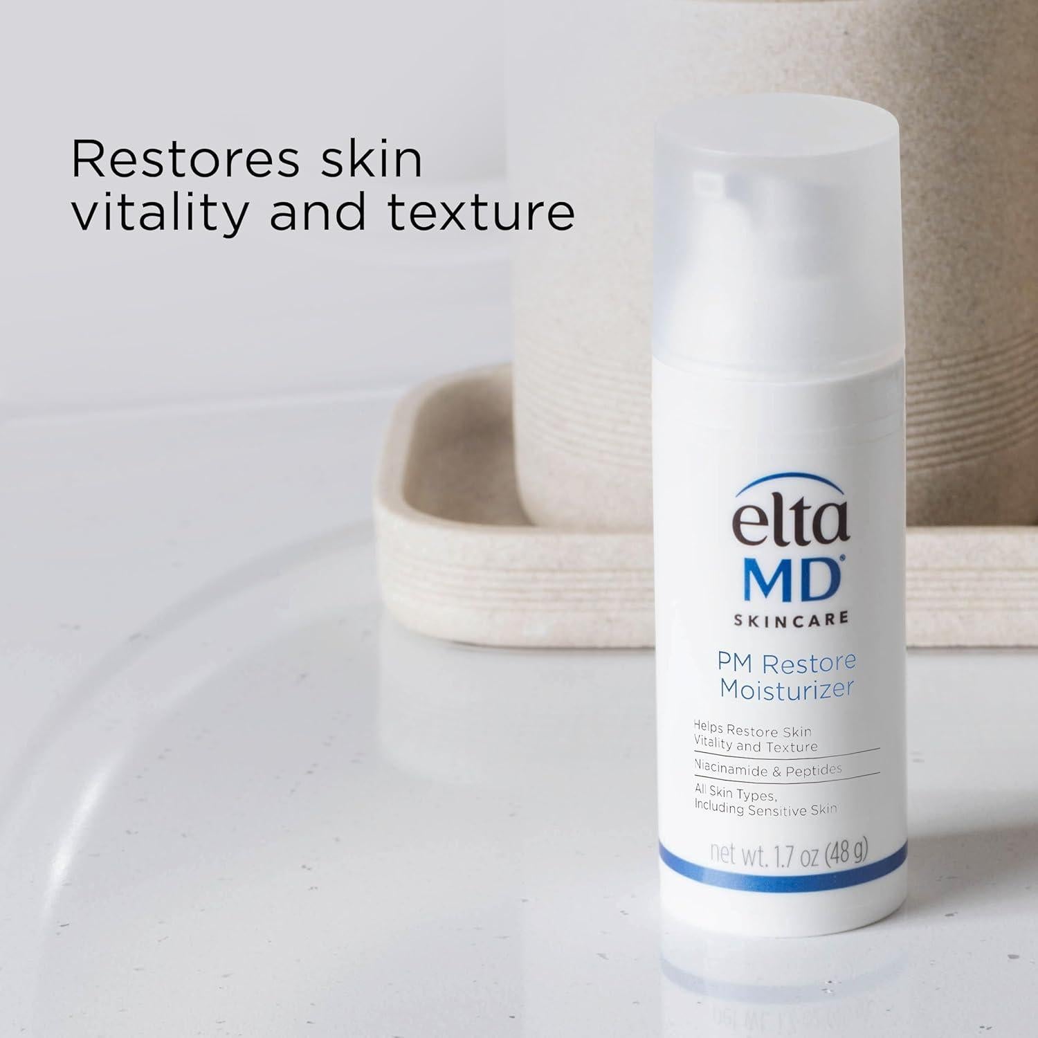 Hidratante Nocturno EltaMD PM Restore 50ml Piel Seca