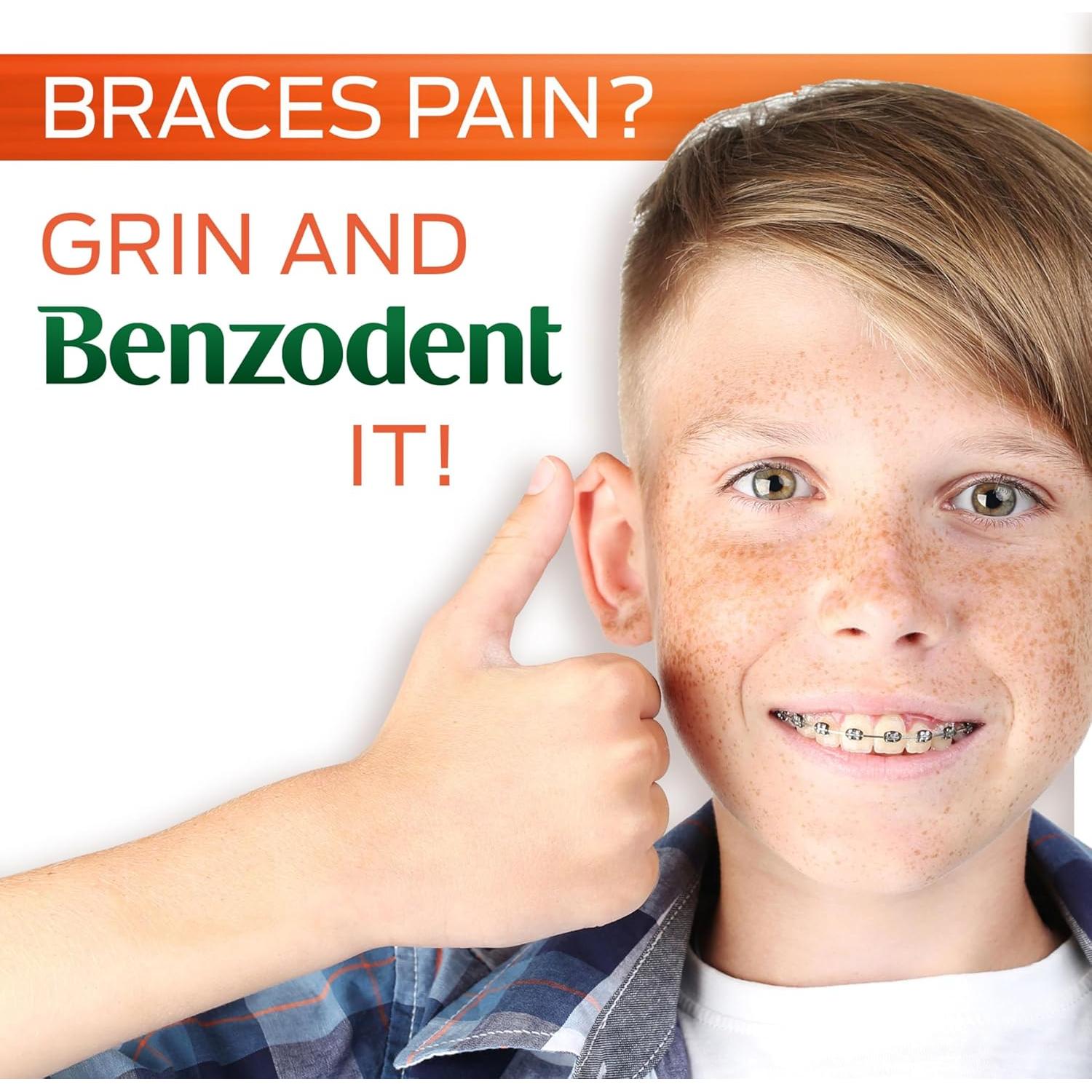 Benzodent Crema Anestésica Dental 7.09 g - Alivio Dolor Oral