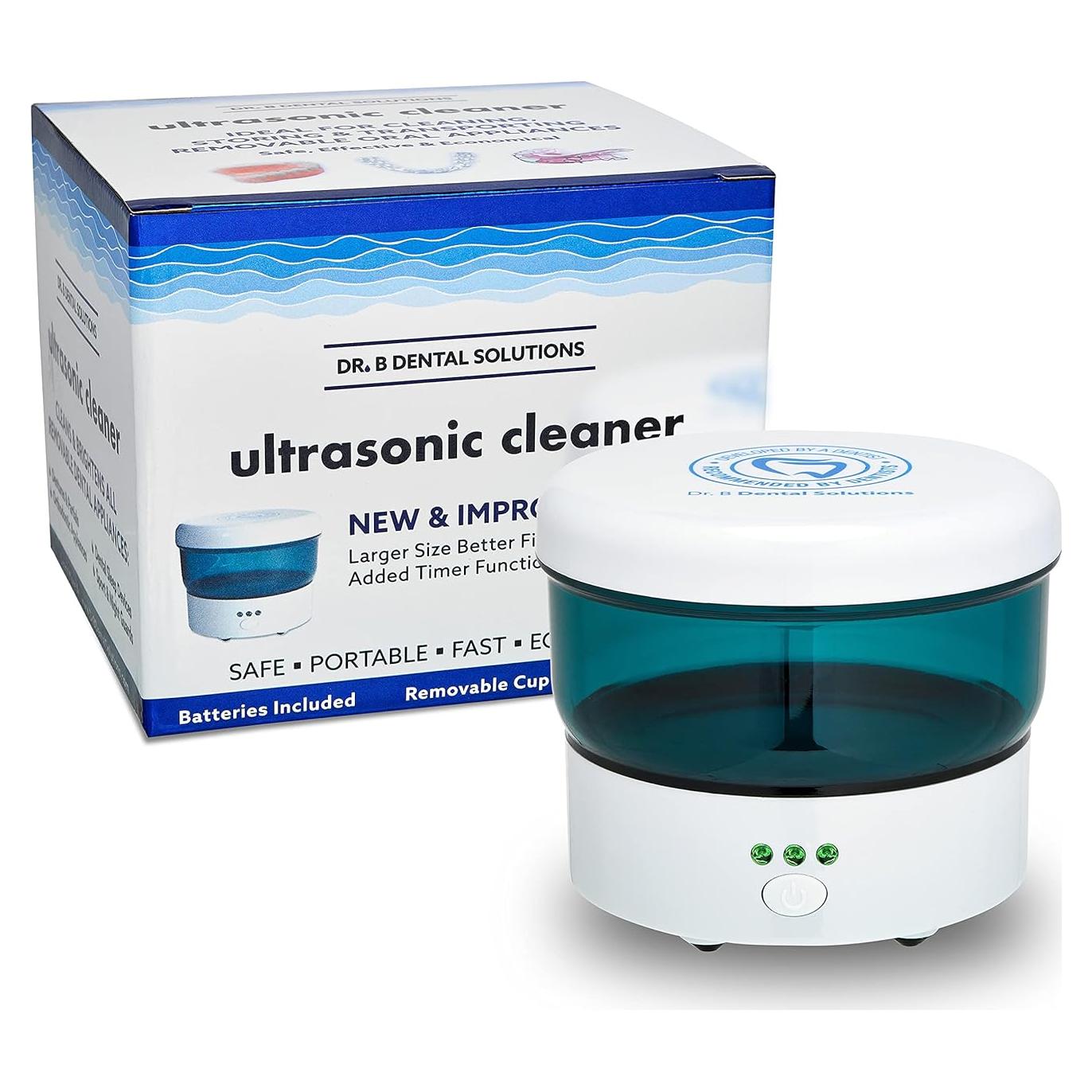 Limpiador Ultrasónico Dental Dr. B - Eficaz y Compacto 1 Cuenta